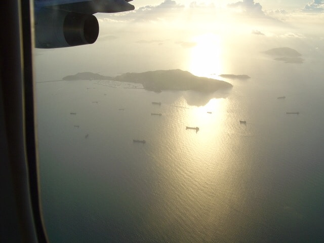 Sony DSC-P10 sample photo. In volo verso la cina photography