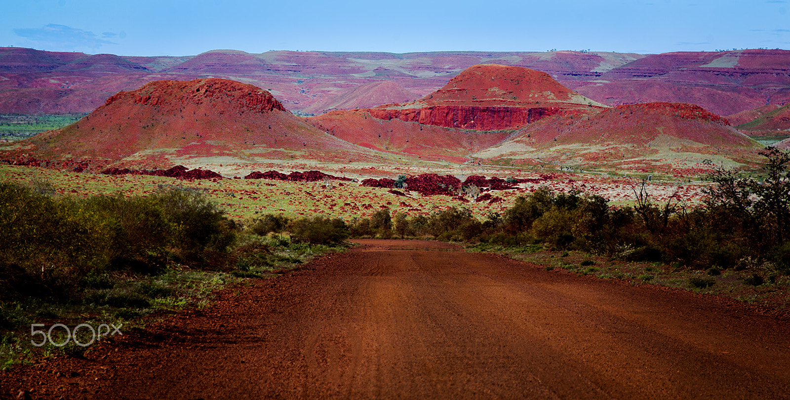 Pentax K-30 + Sigma 18-200mm F3.5-6.3 II DC OS HSM sample photo. Road to python pool: pilbara wa photography