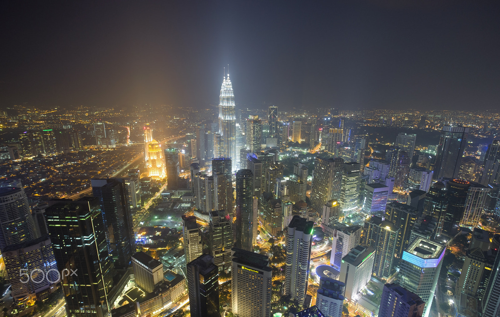 Sony a7 + Canon EF 17-40mm F4L USM sample photo. Kuala lumpur at night photography