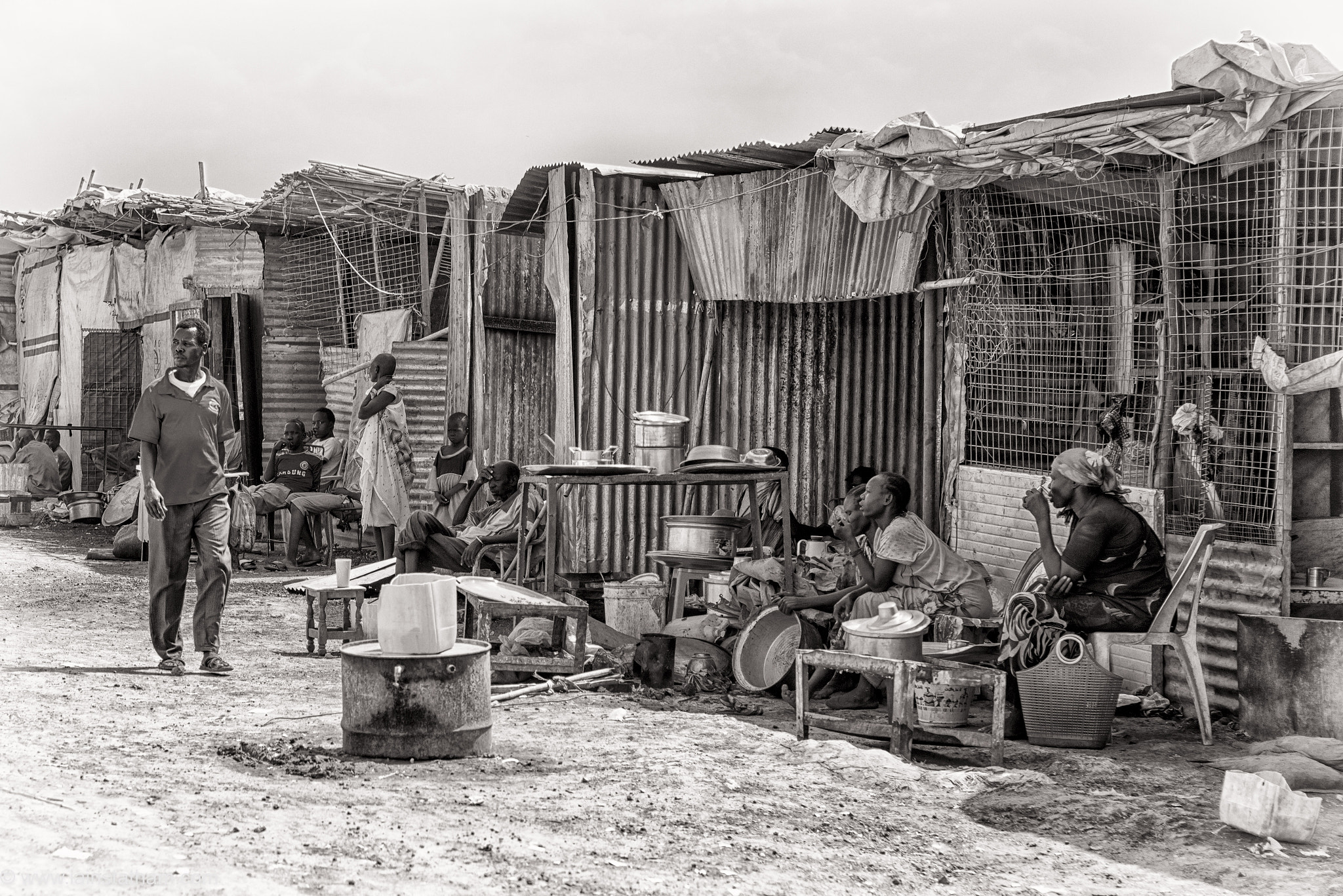 Nikon D800 + AF Zoom-Nikkor 35-70mm f/2.8D sample photo. South sudan idps in unmiss camps photography