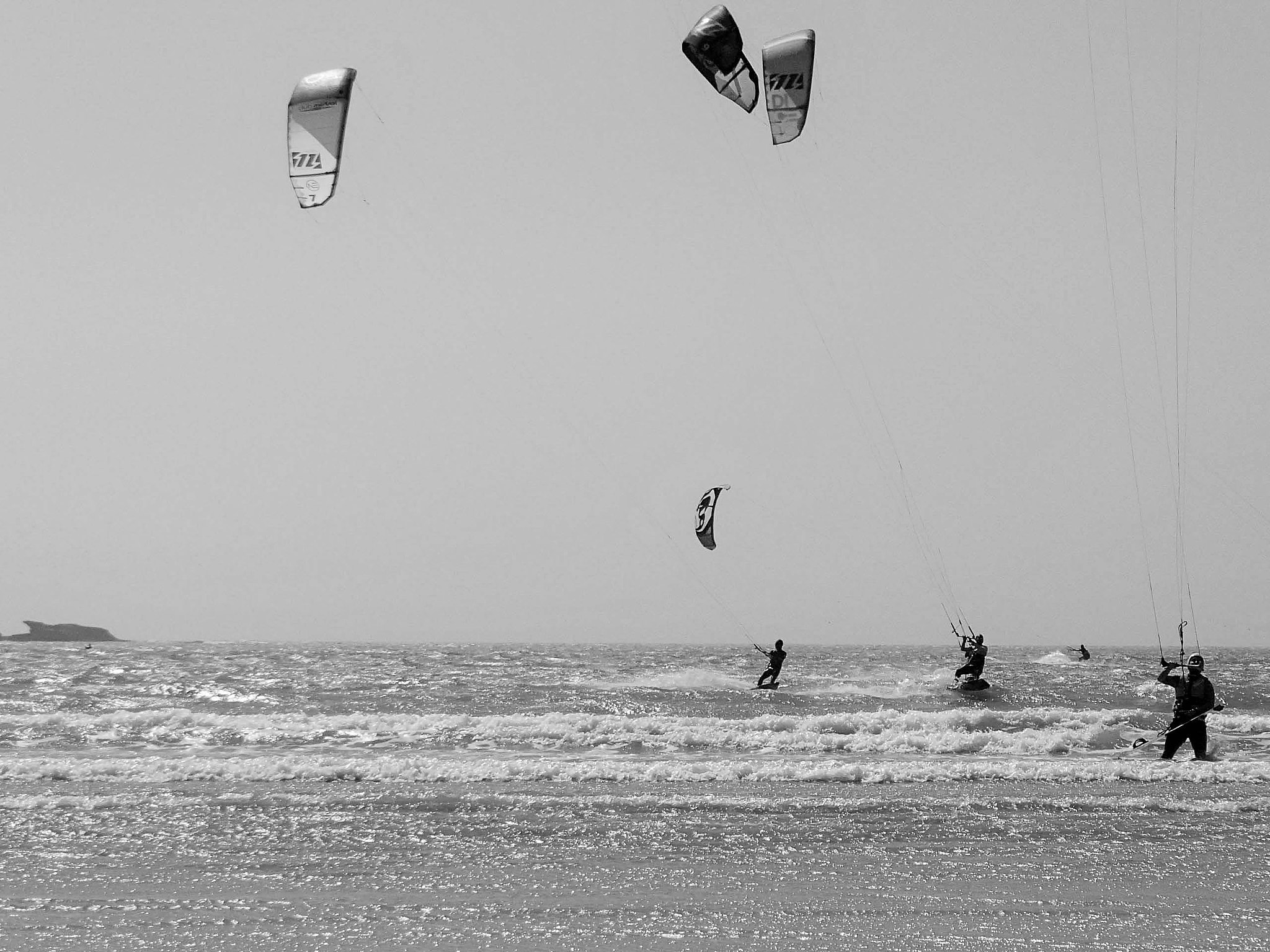 Olympus TG-820 sample photo. Kitesurfing in essaouira photography