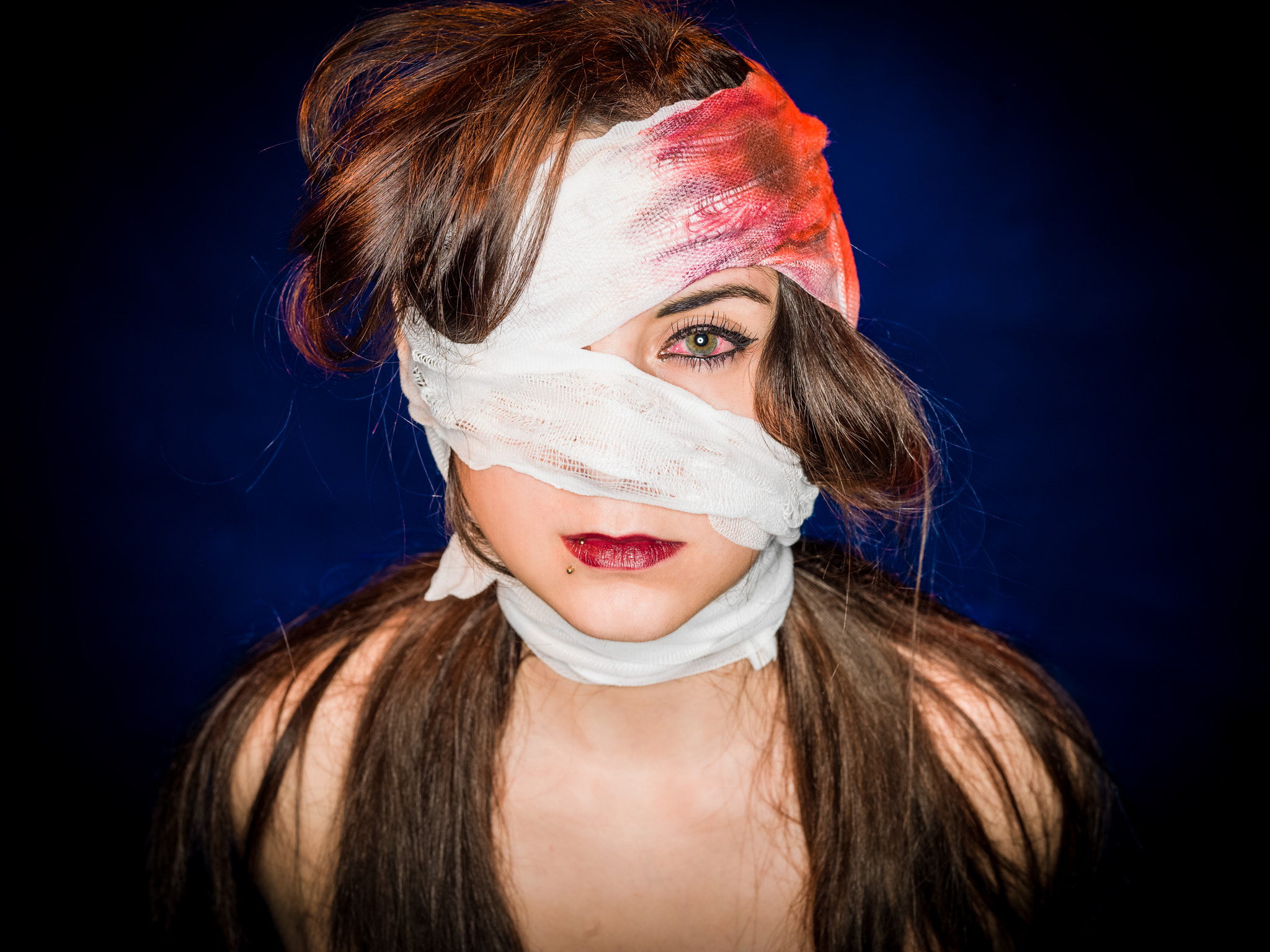 Hasselblad H3DII-39 + HC 80 sample photo. Audrey silent hill photography