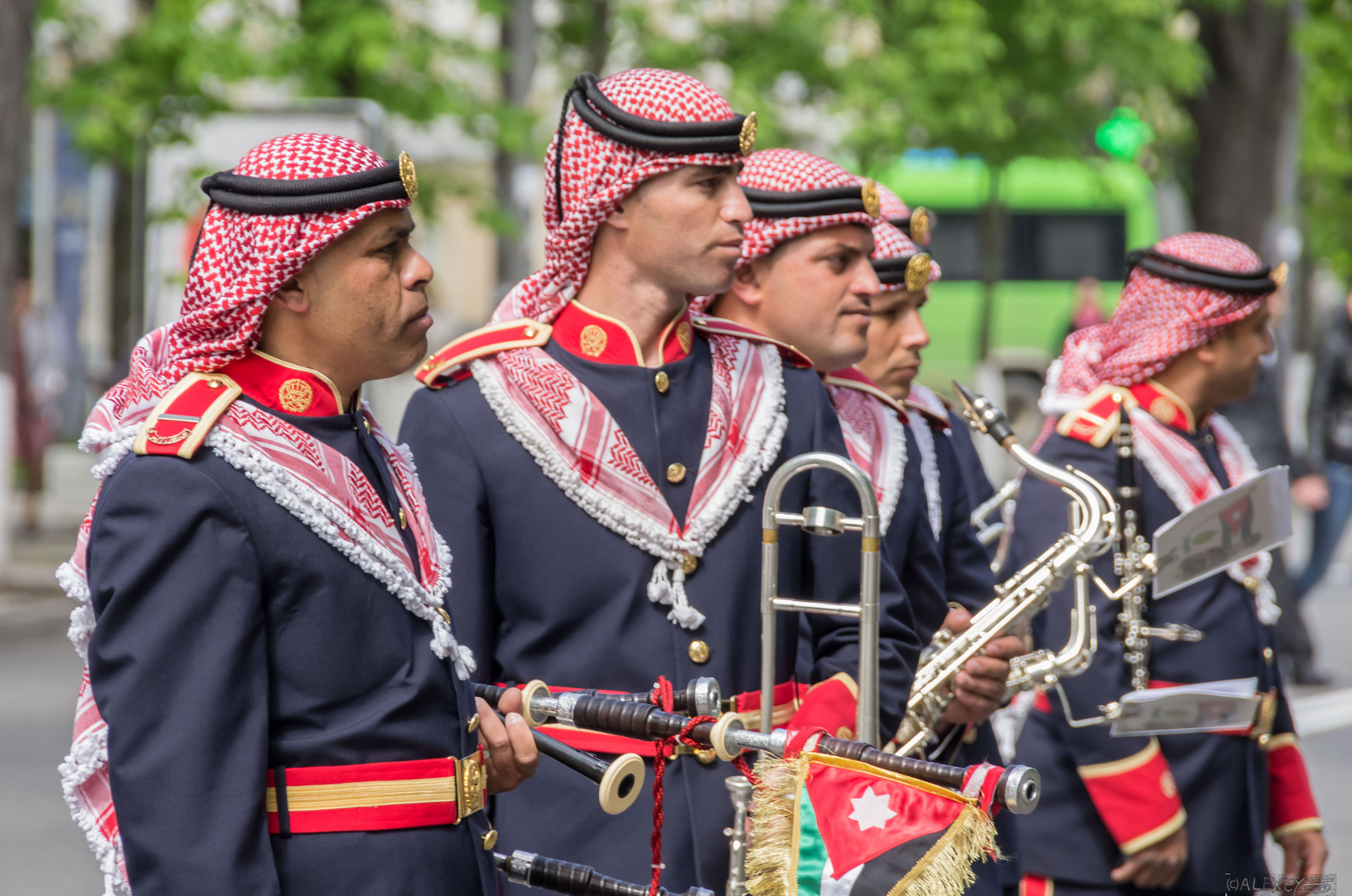 Sigma 18-250mm F3.5-6.3 DC OS HSM sample photo. Jordanian military orchestra photography