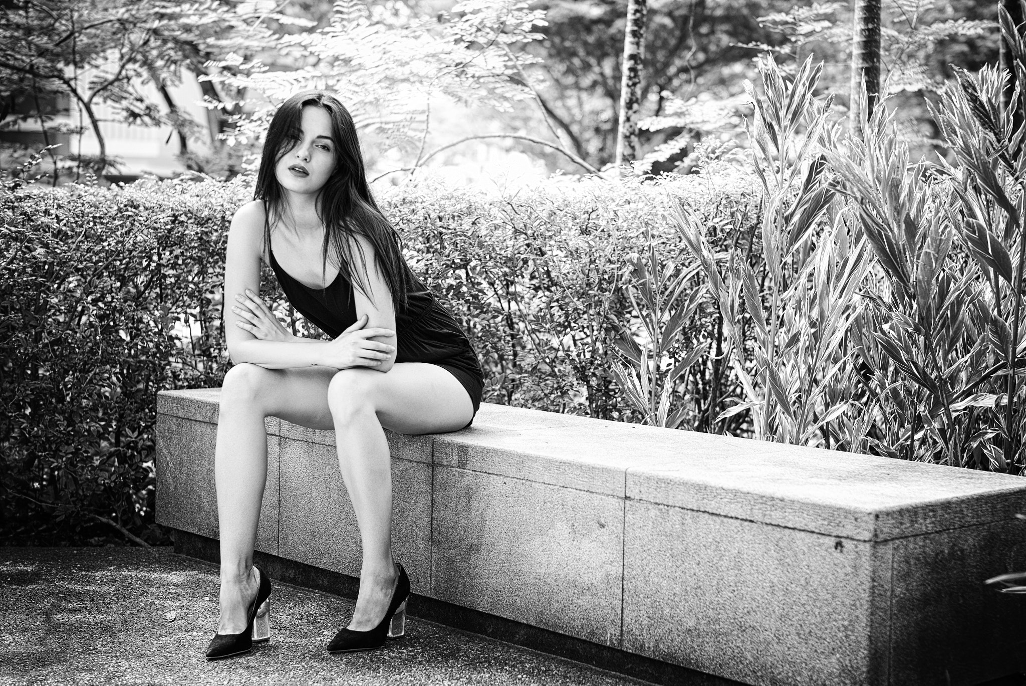 Leica Summilux-M 50mm F1.4 ASPH sample photo. Amanda_modelinn in b/w2 photography