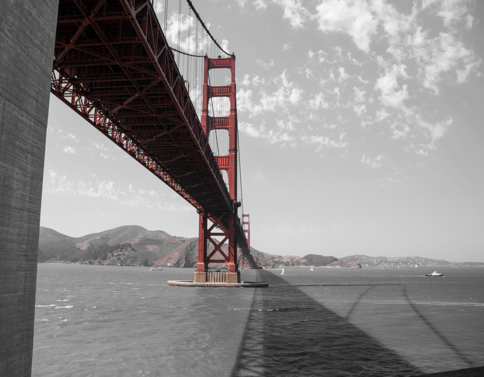 Canon EOS 760D (EOS Rebel T6s / EOS 8000D) sample photo. Under the golden gate photography
