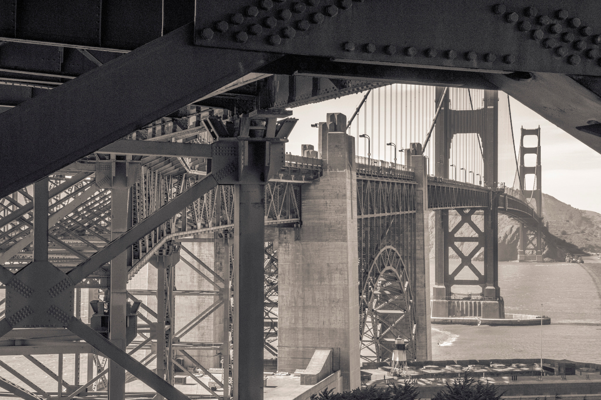 Canon EOS 760D (EOS Rebel T6s / EOS 8000D) sample photo. Under the bridge photography