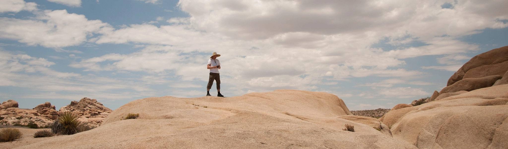 Nikon D60 sample photo. Man in the desert photography