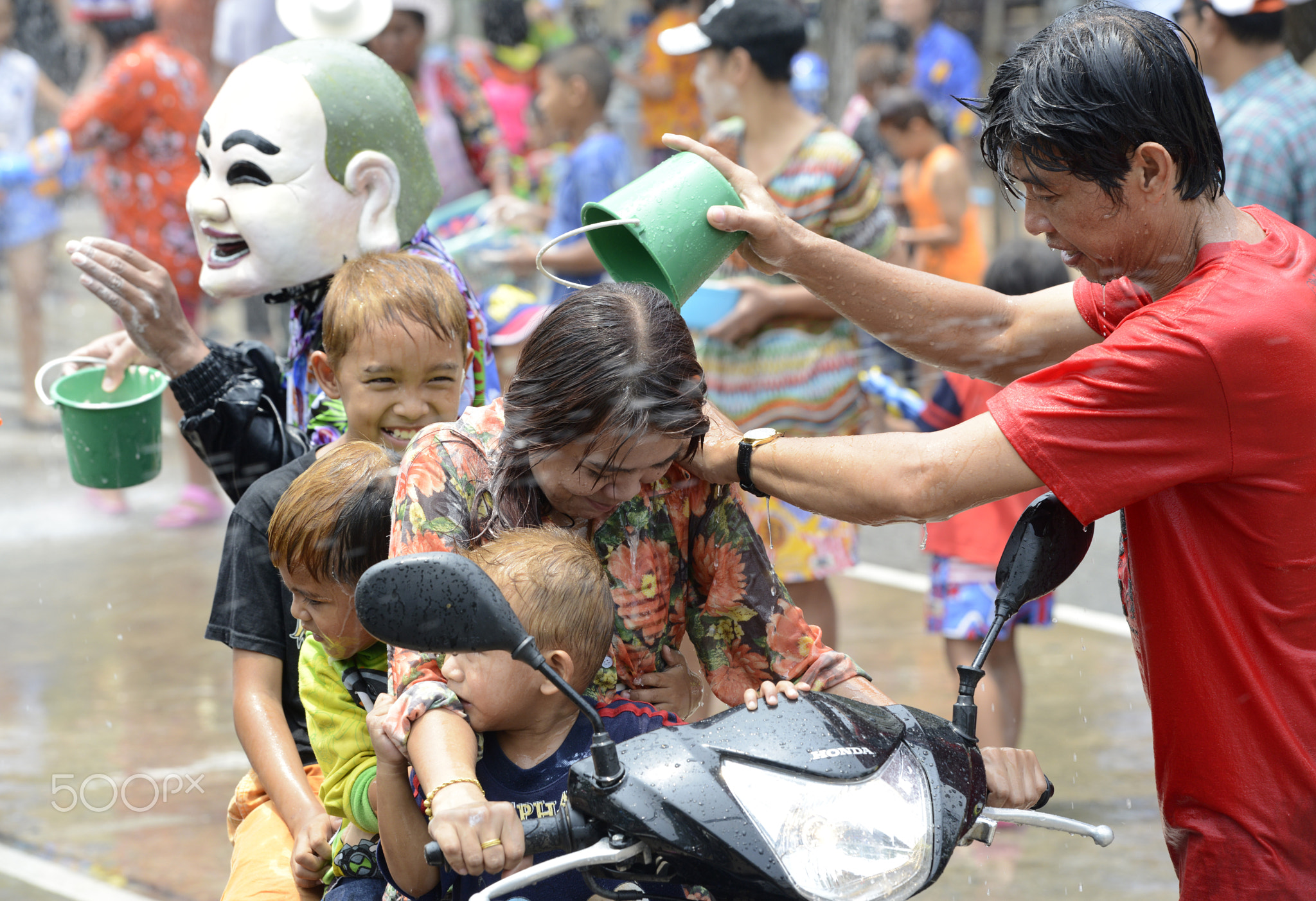 ASIA THAILAND AYUTTHAYA SONGKRAN FESTIVAL