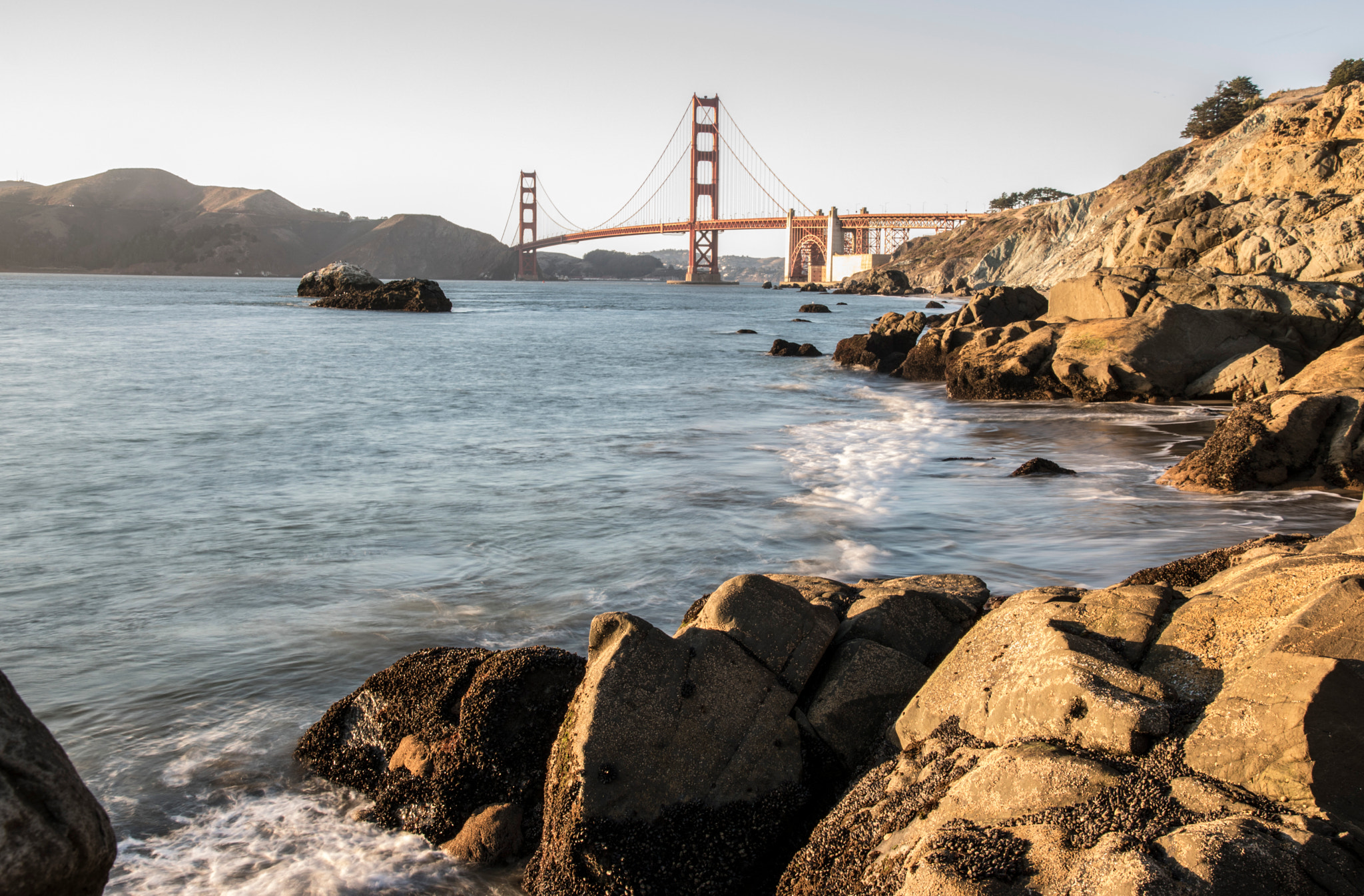 Canon EOS 760D (EOS Rebel T6s / EOS 8000D) sample photo. Baker beach dusk photography