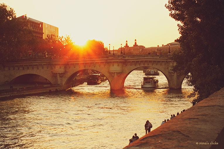 ZEISS Planar T* 50mm F1.4 sample photo. Sunset in paris photography