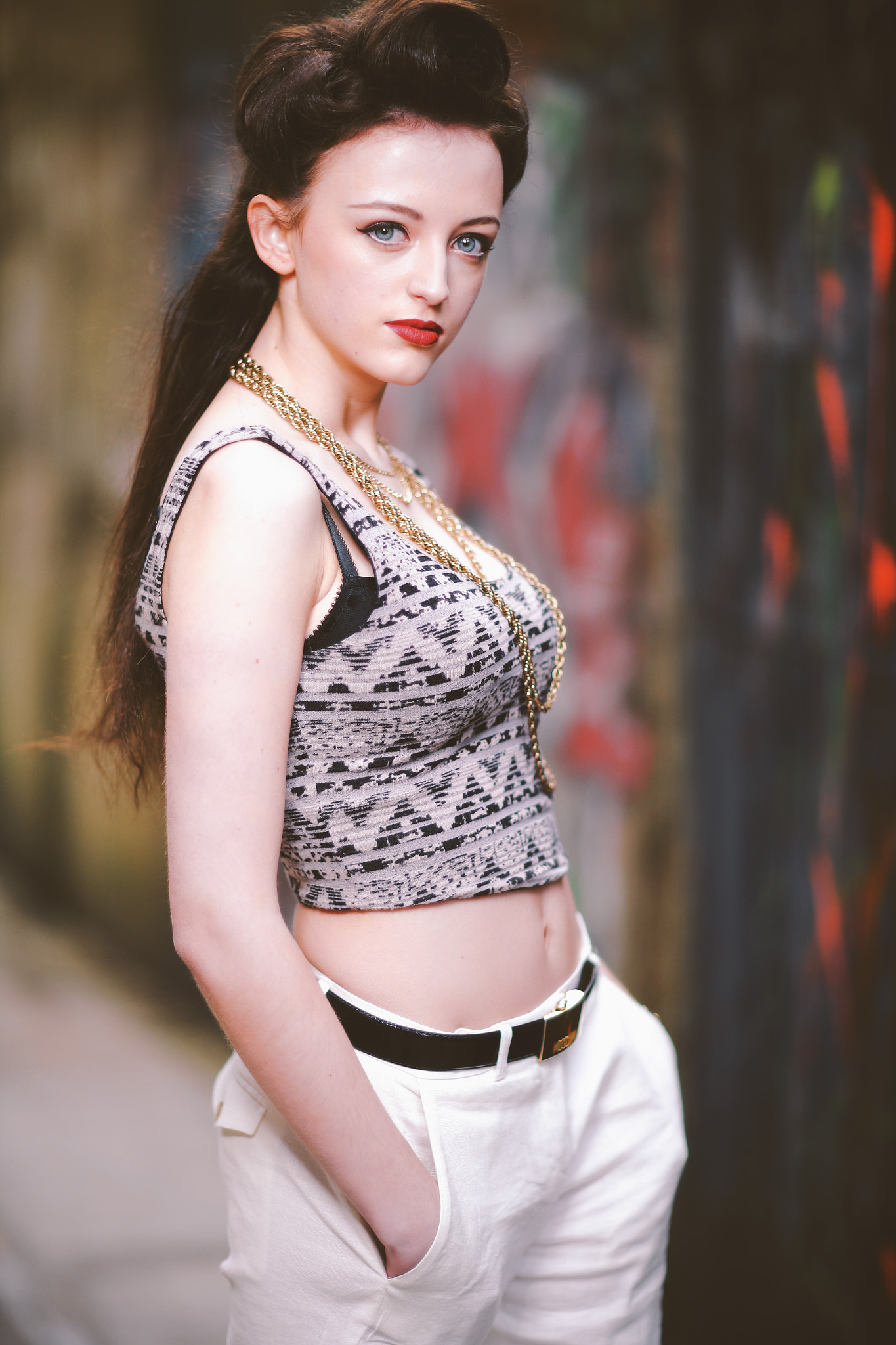Canon EF 85mm F1.2 sample photo. Blue photography