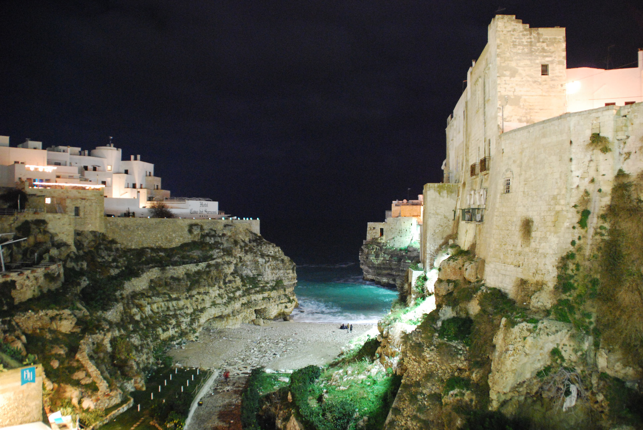 Nikon D60 sample photo. Lama monachile polignano photography