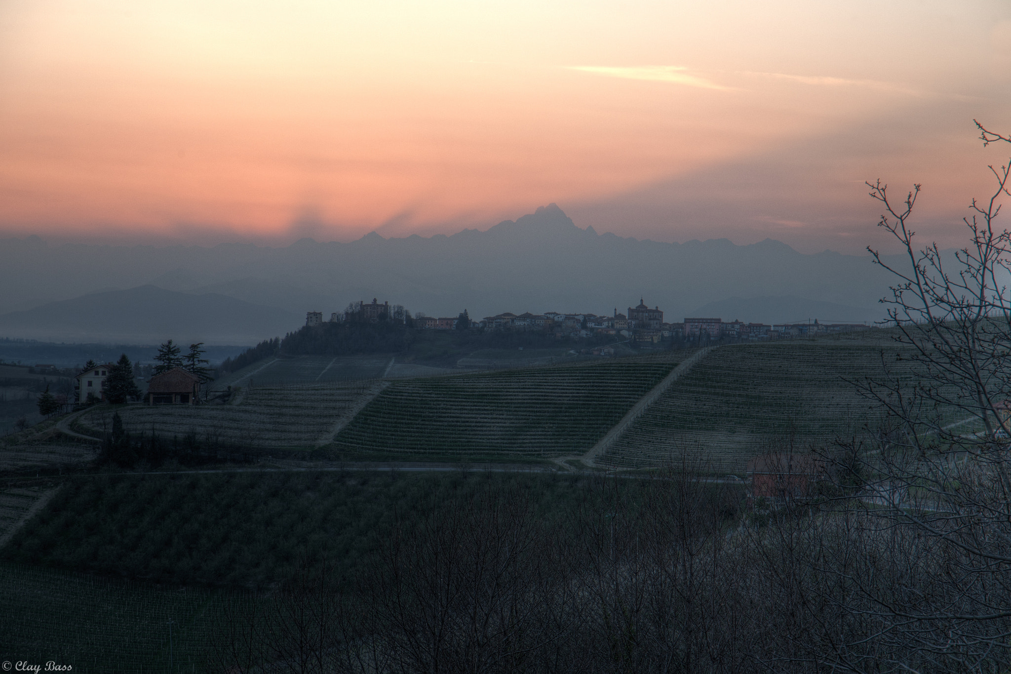 Canon EF 24-105mm F3.5-5.6 IS STM sample photo. Tramonto dietro novello photography