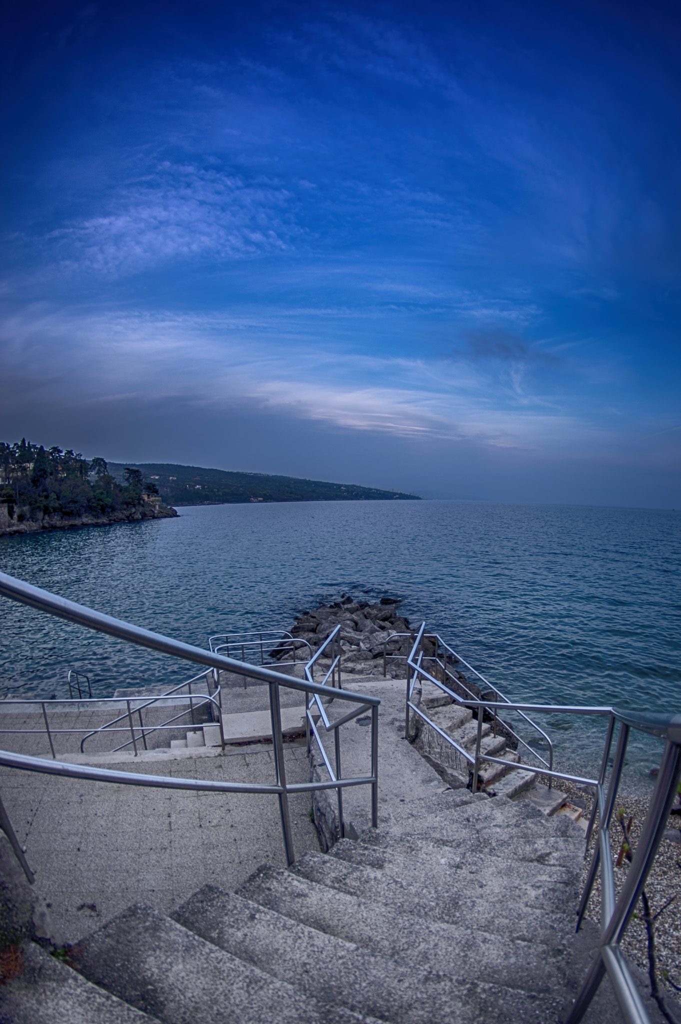Pentax K-3 sample photo. Stairs to the dusk photography