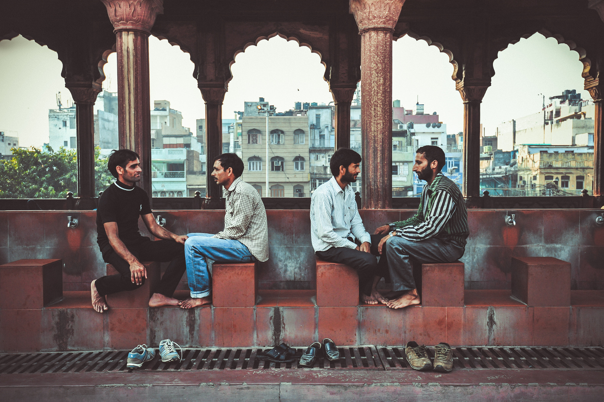 Nikon D3X sample photo. Four guys photography