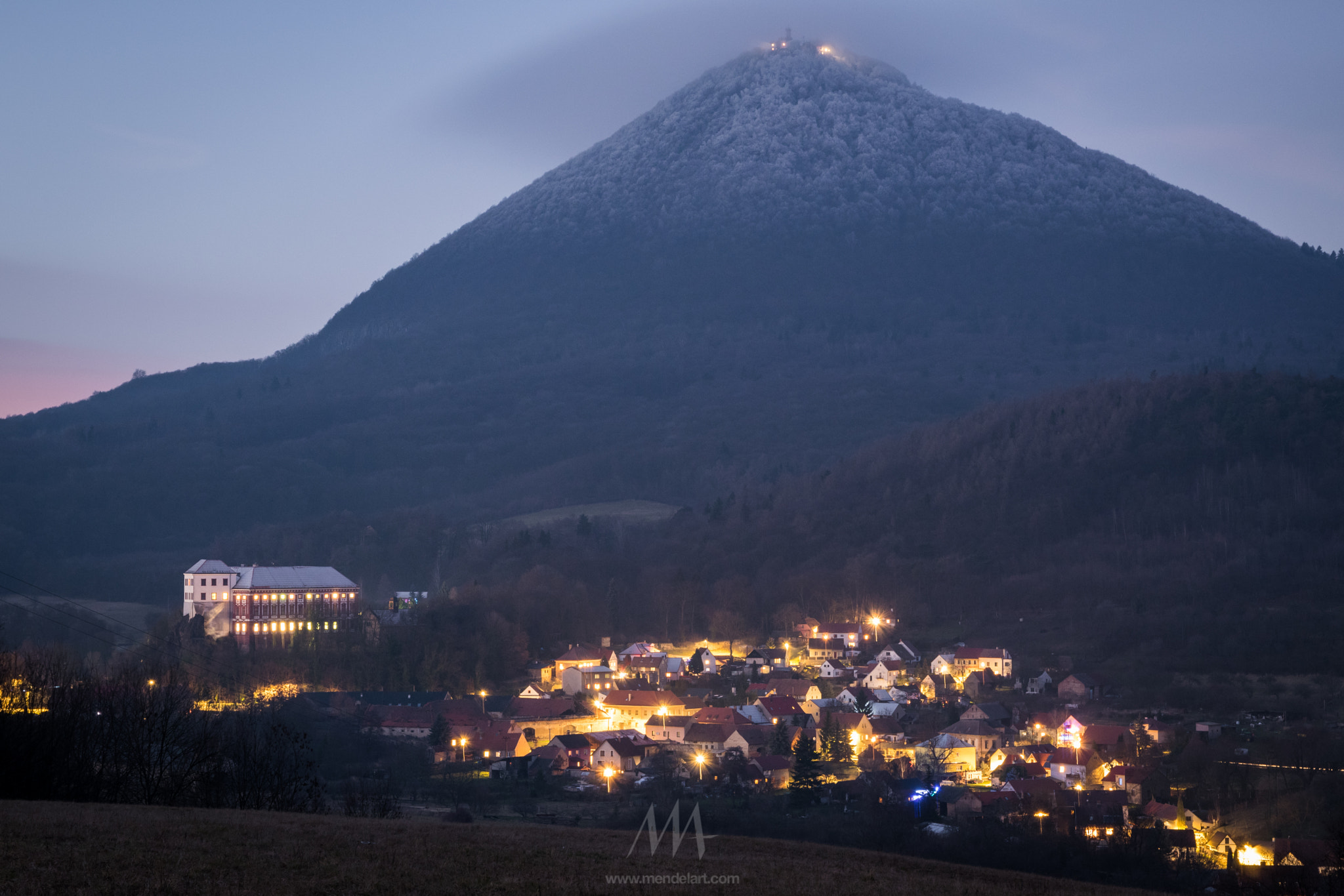 Sigma 17-70mm F2.8-4 DC Macro OS HSM | C sample photo. Village under the mountain photography