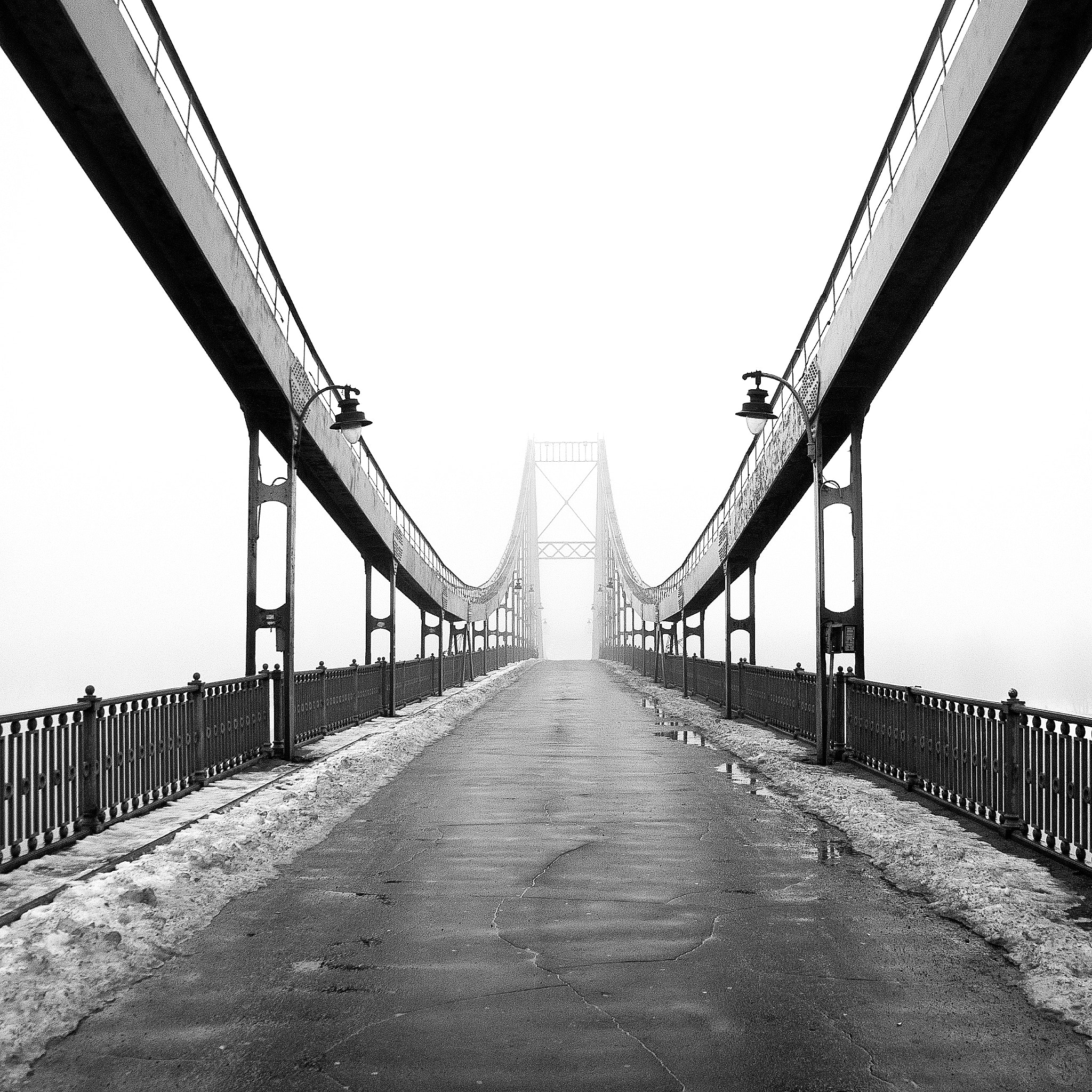 Nikon D60 sample photo. Bridge to nowhere photography