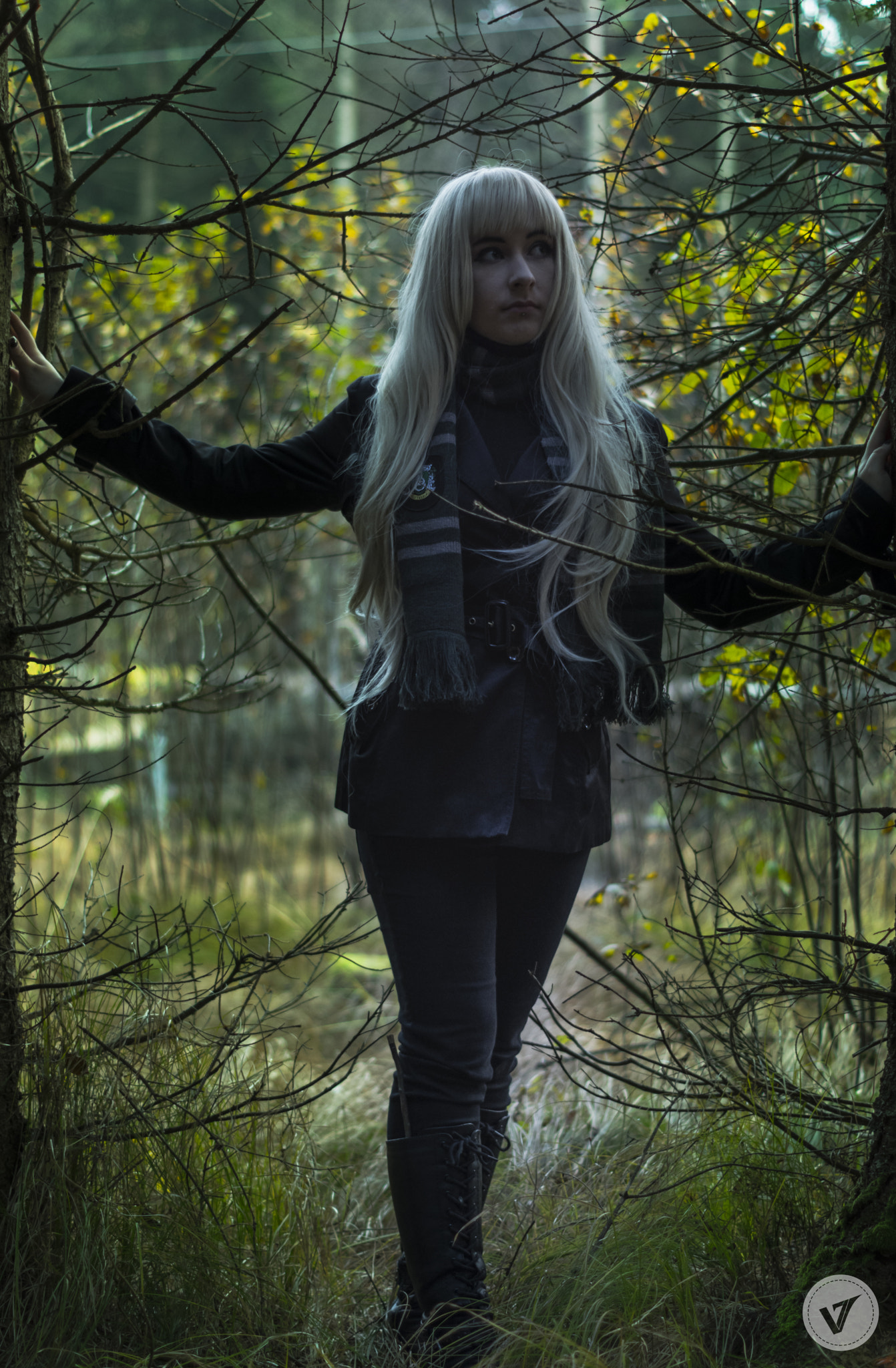Pentax K-3 II + Pentax smc DA 50mm F1.8 sample photo. Slytherin girl photography
