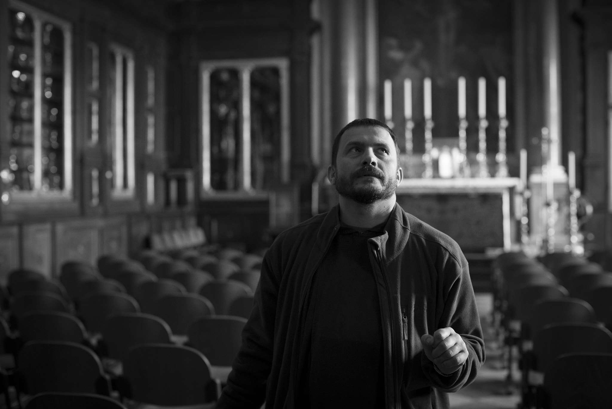 Sony a7S + Canon EF 50mm F1.2L USM sample photo. Father dariusz, sanctuary of the holy house of loreto photography