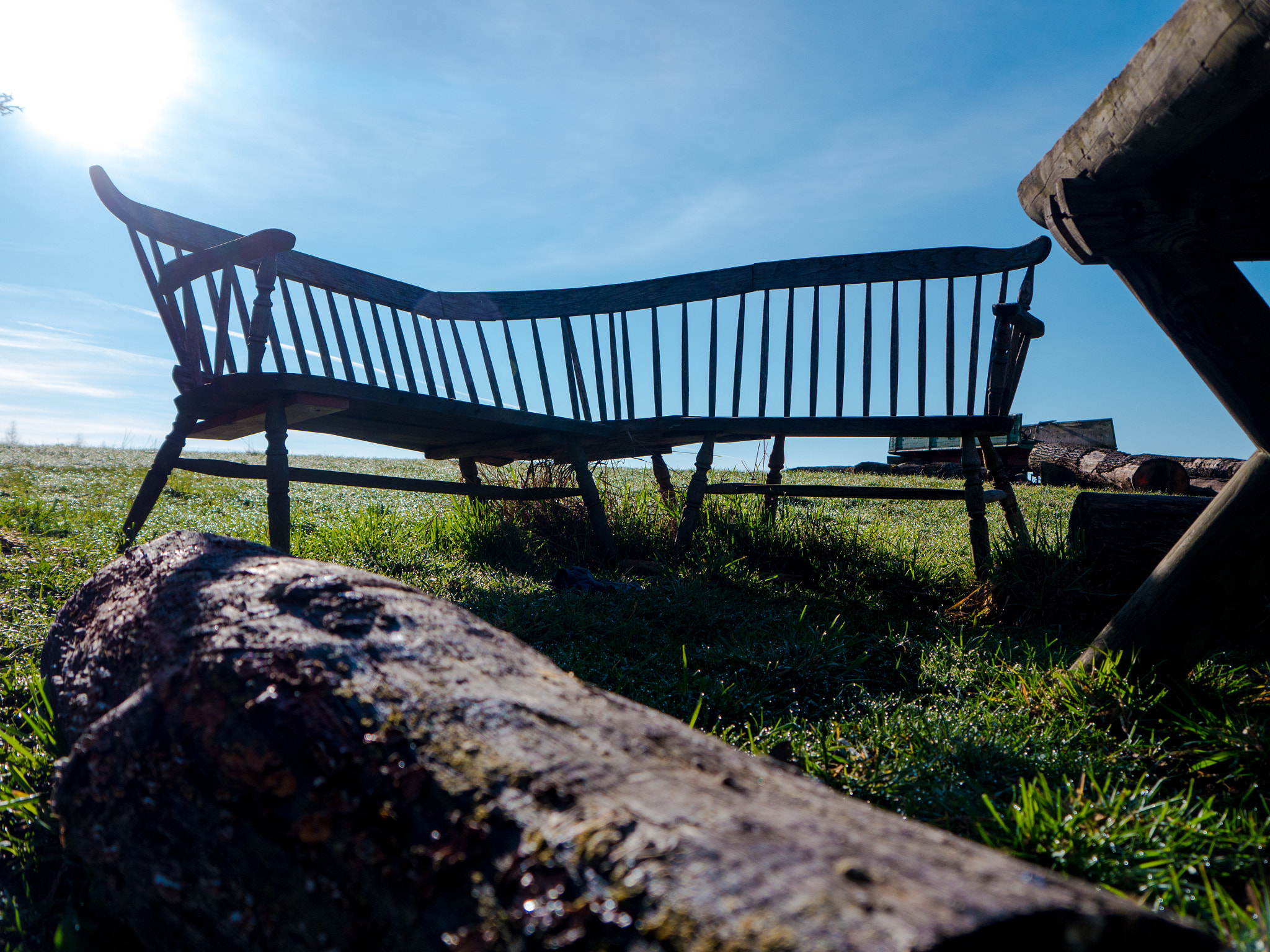 Panasonic Lumix DMC-G6 sample photo. Bench photography