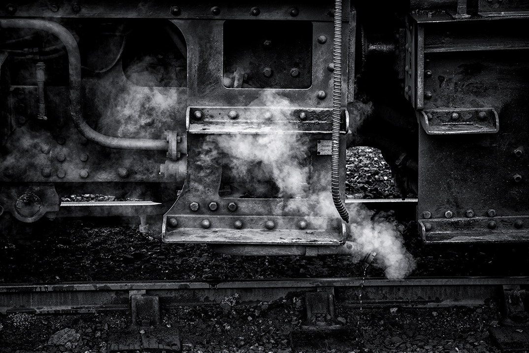 Fujifilm X-E2 + Fujifilm XF 90mm F2 R LM WR sample photo. Steam train. photography