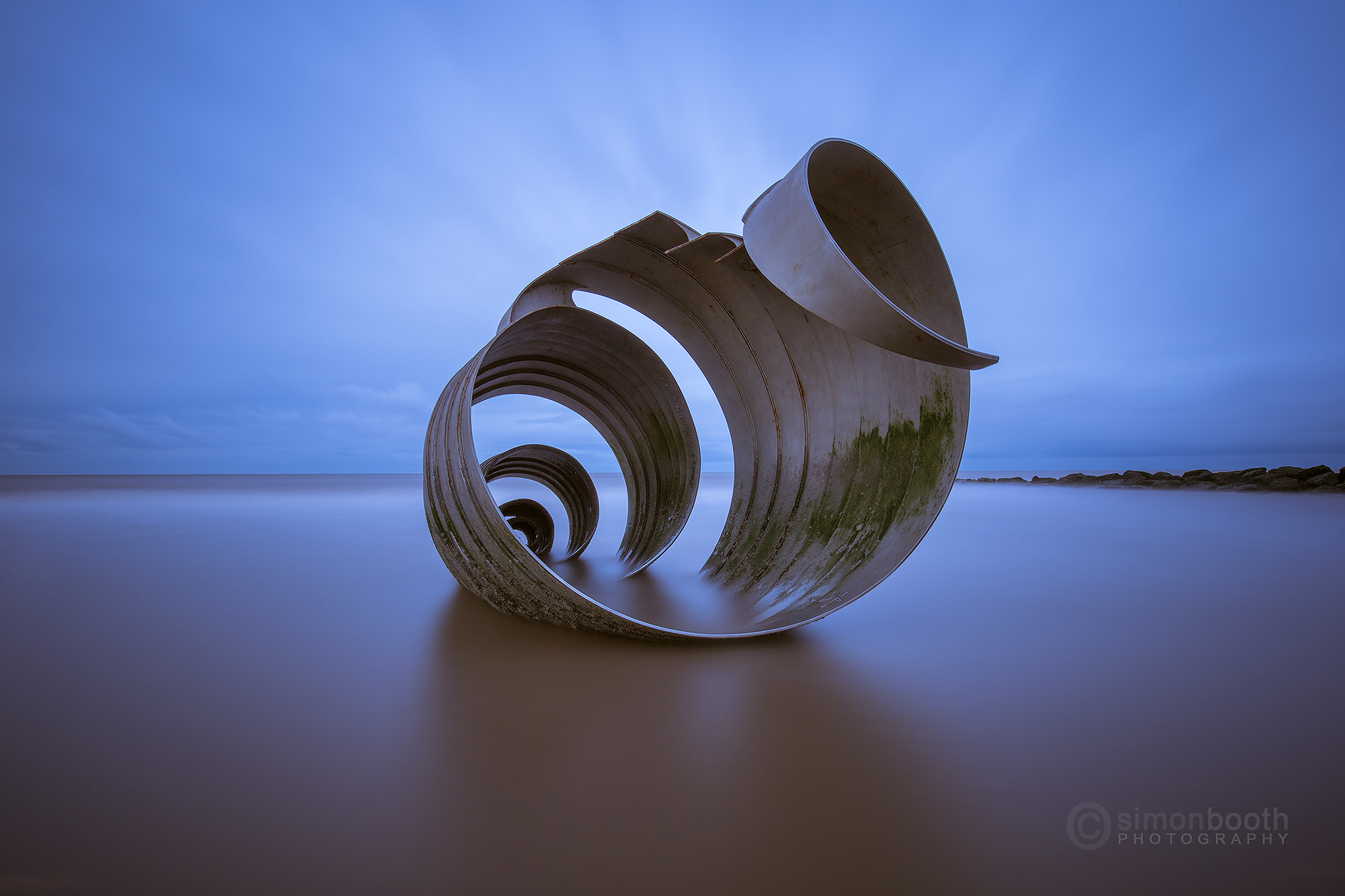 Canon EOS-1D X + Canon EF 16-35mm F4L IS USM sample photo. Mary's shell, cleveleys beach,  lancashire, united kingdom photography