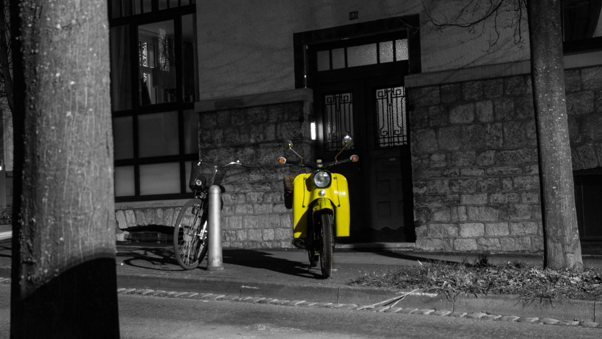 Sigma 17-70mm F2.8-4 DC Macro OS HSM sample photo. Bielefeld by night photography