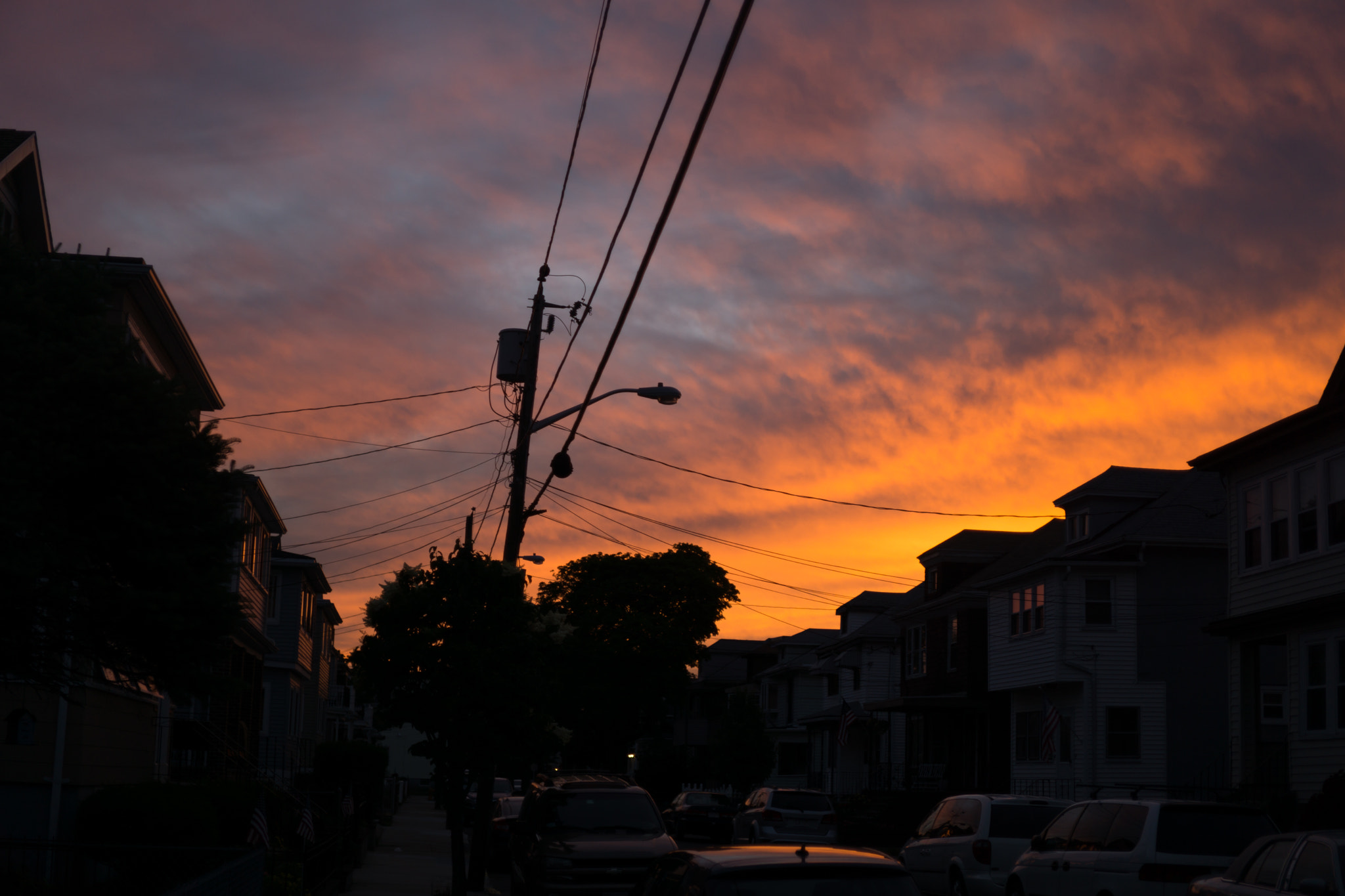 E 32mm F1.8 sample photo. Sky on fire photography