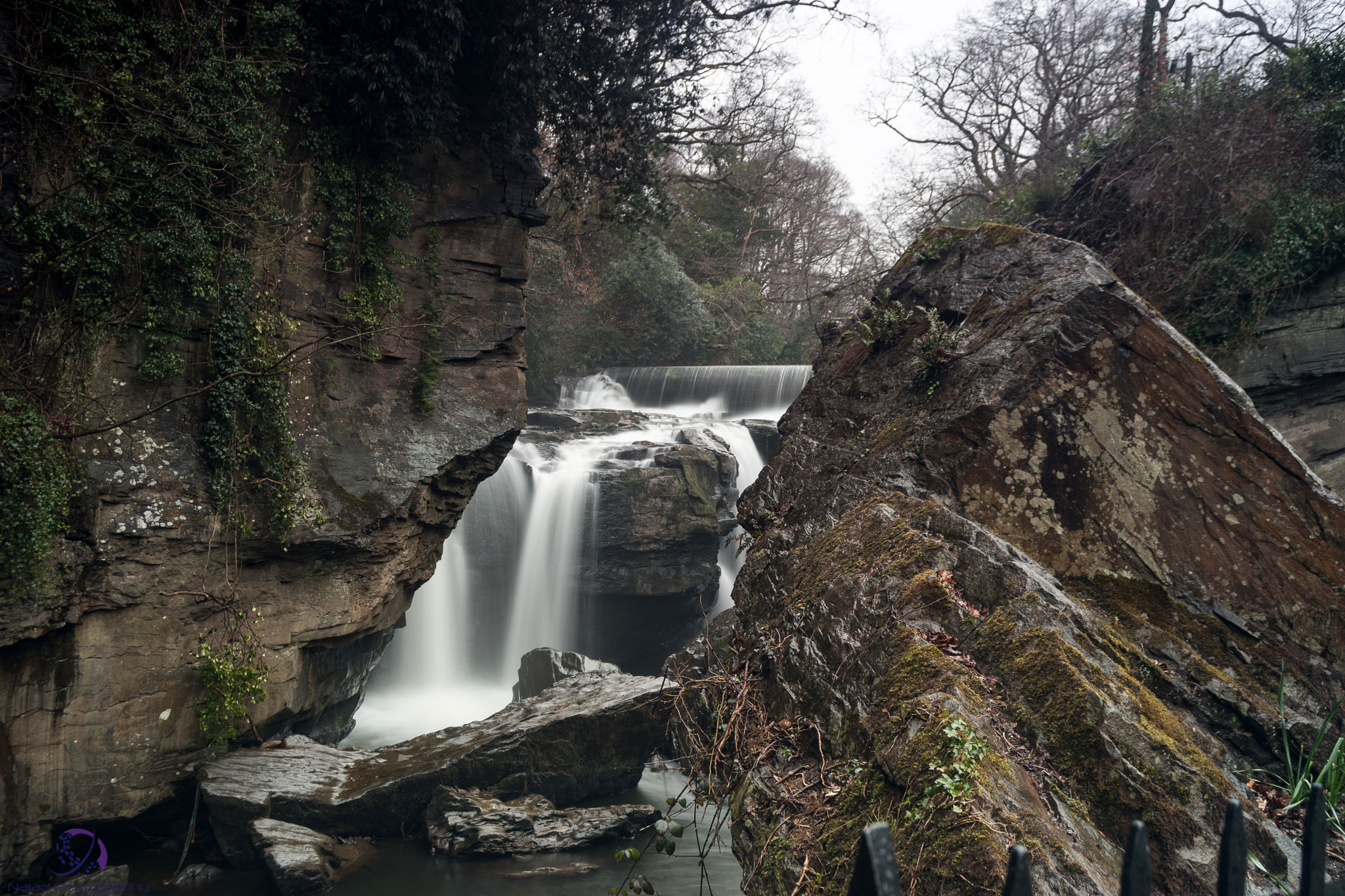 Sony a99 II + Soligor 19-35mm F3.5-4.5 sample photo. National trust- waterfalls at the tin works. photography