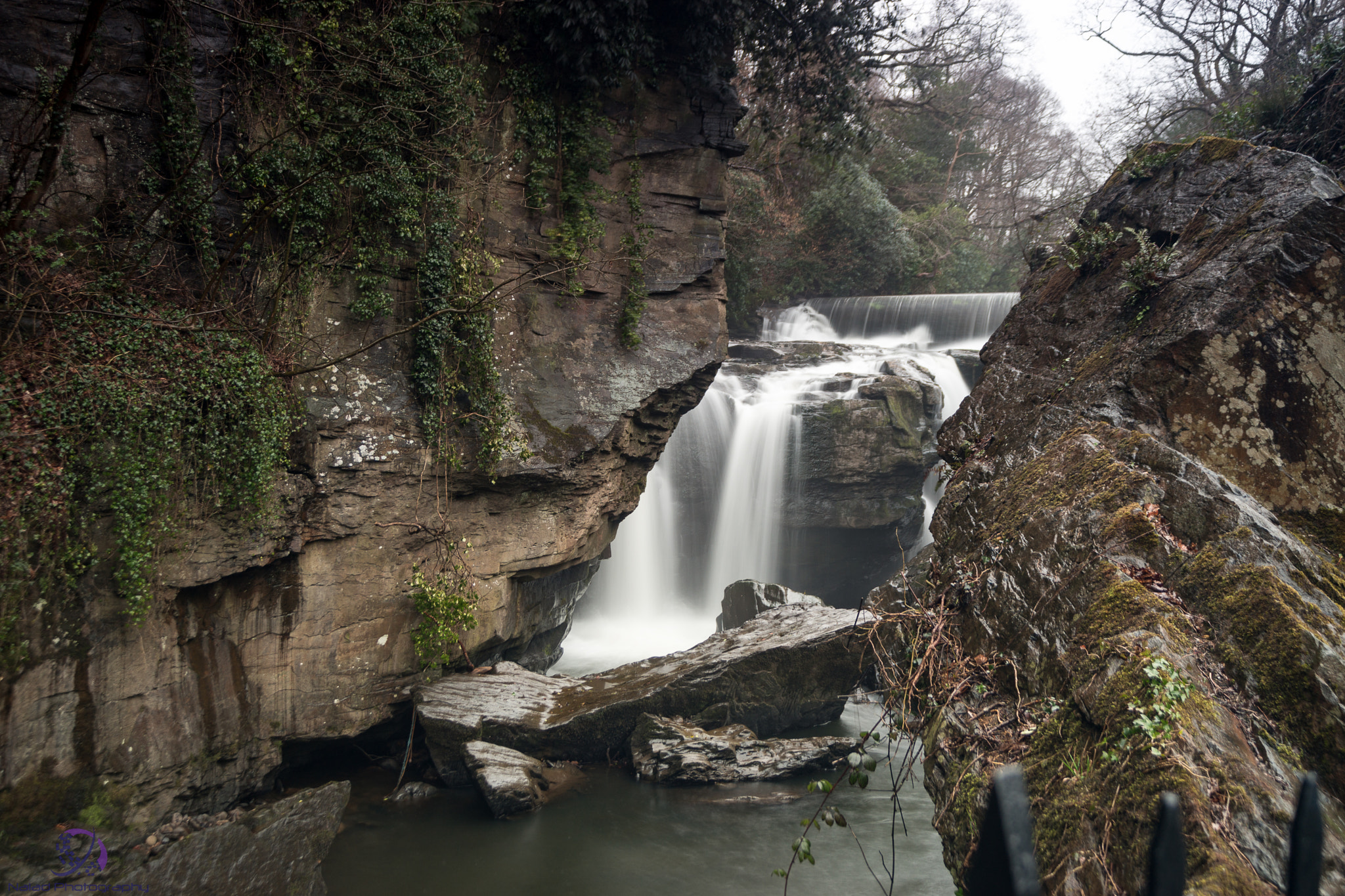 Sony a99 II + Soligor 19-35mm F3.5-4.5 sample photo. National trust- waterfalls at the tin works. photography