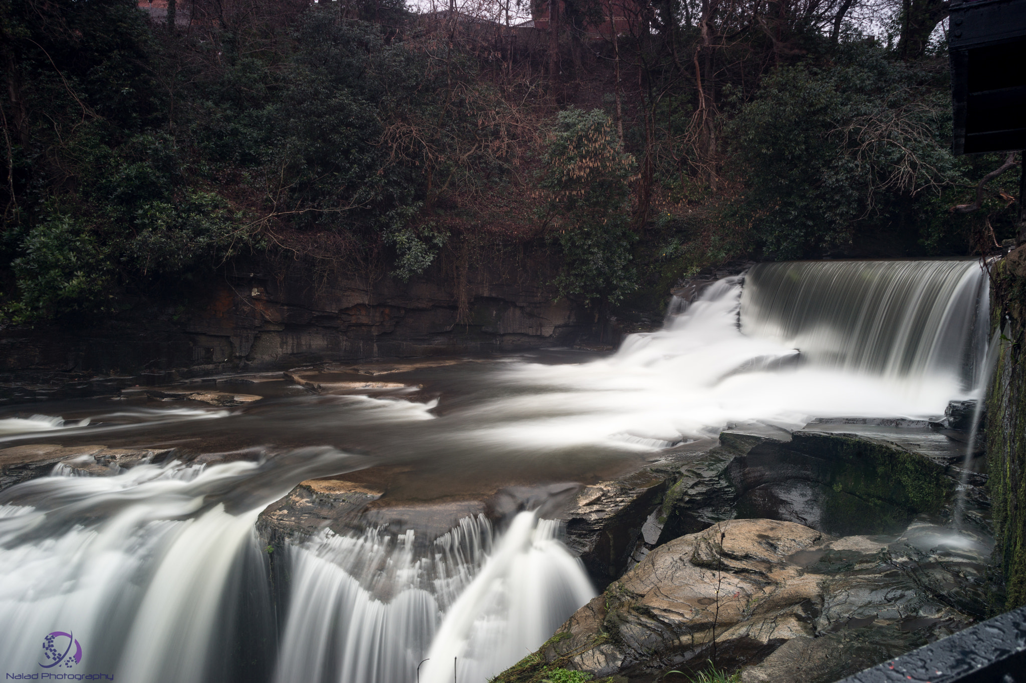 Soligor 19-35mm F3.5-4.5 sample photo. National trust- waterfalls at the tin works. photography