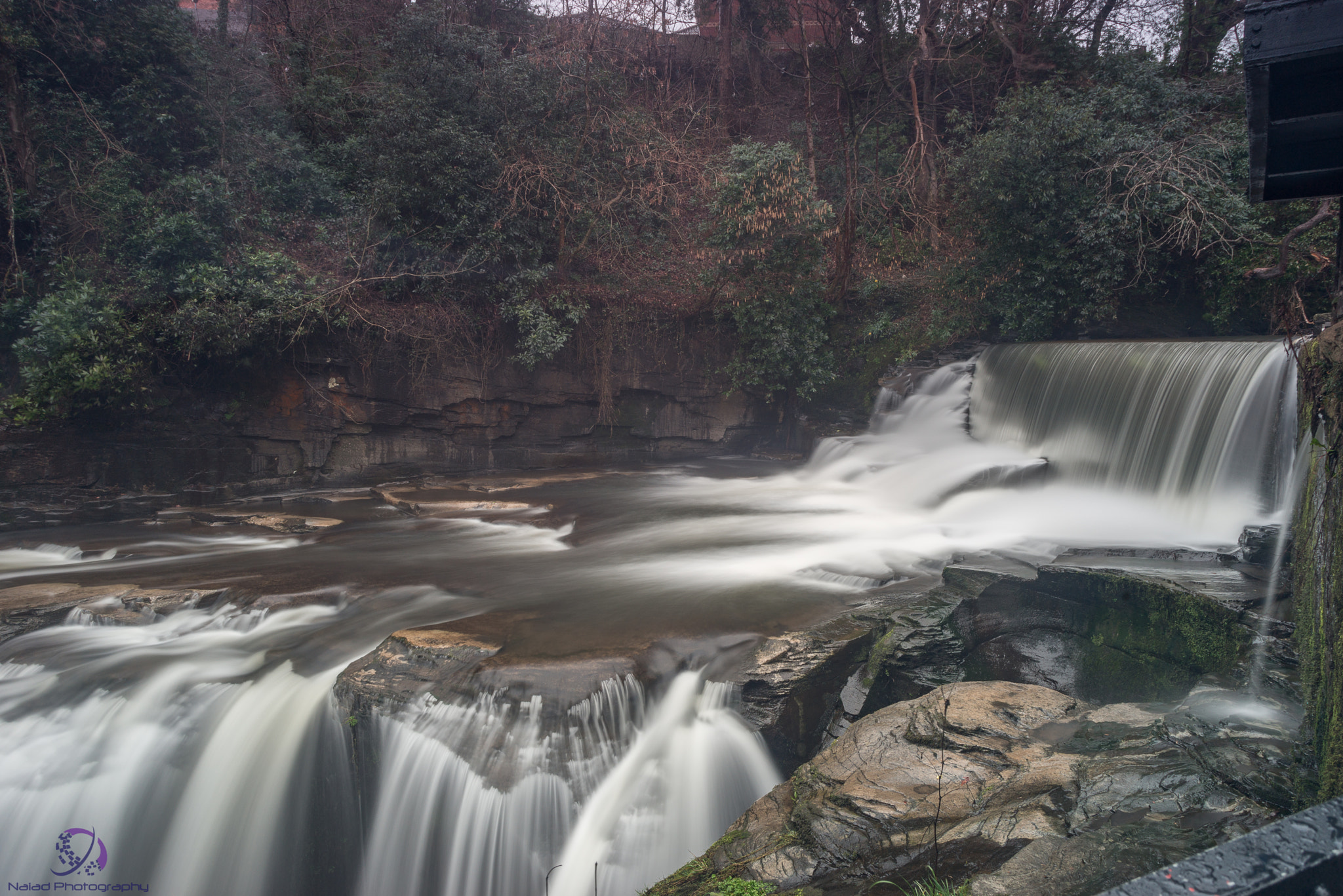 Soligor 19-35mm F3.5-4.5 sample photo. National trust- waterfalls at the tin works. photography