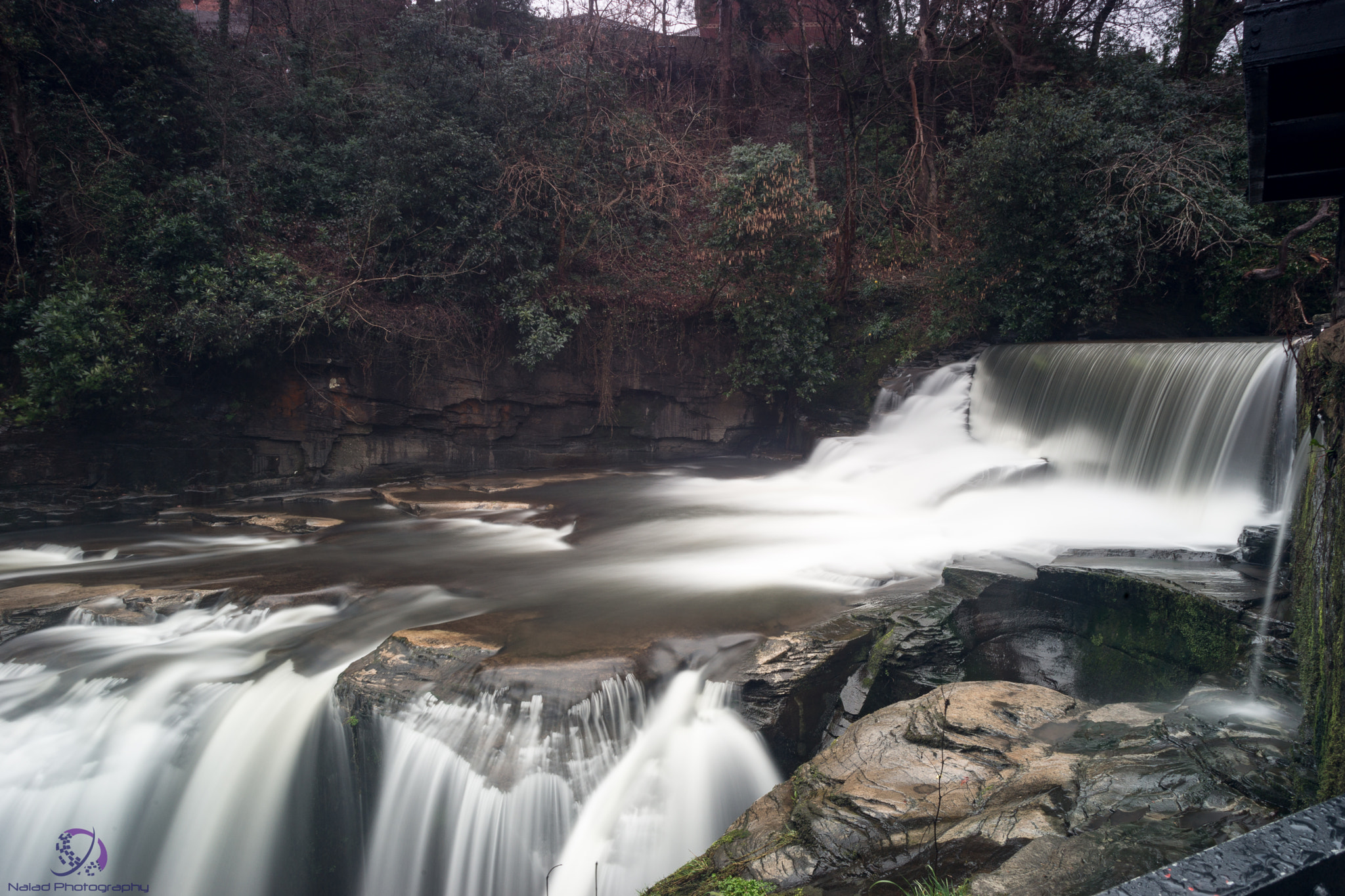 Soligor 19-35mm F3.5-4.5 sample photo. National trust- waterfalls at the tin works. photography