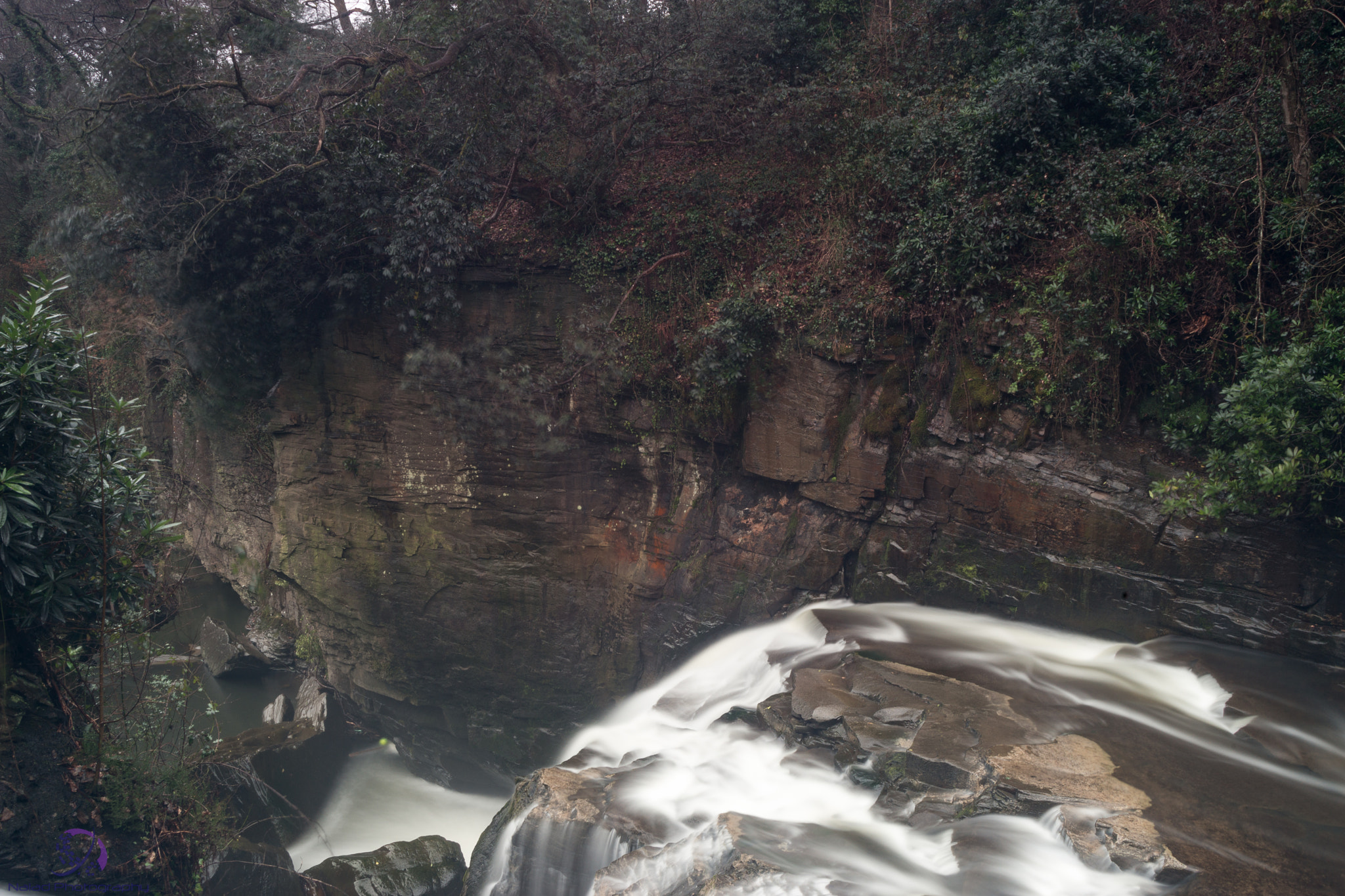 Sony a99 II + Soligor 19-35mm F3.5-4.5 sample photo. National trust- waterfalls at the tin works. photography