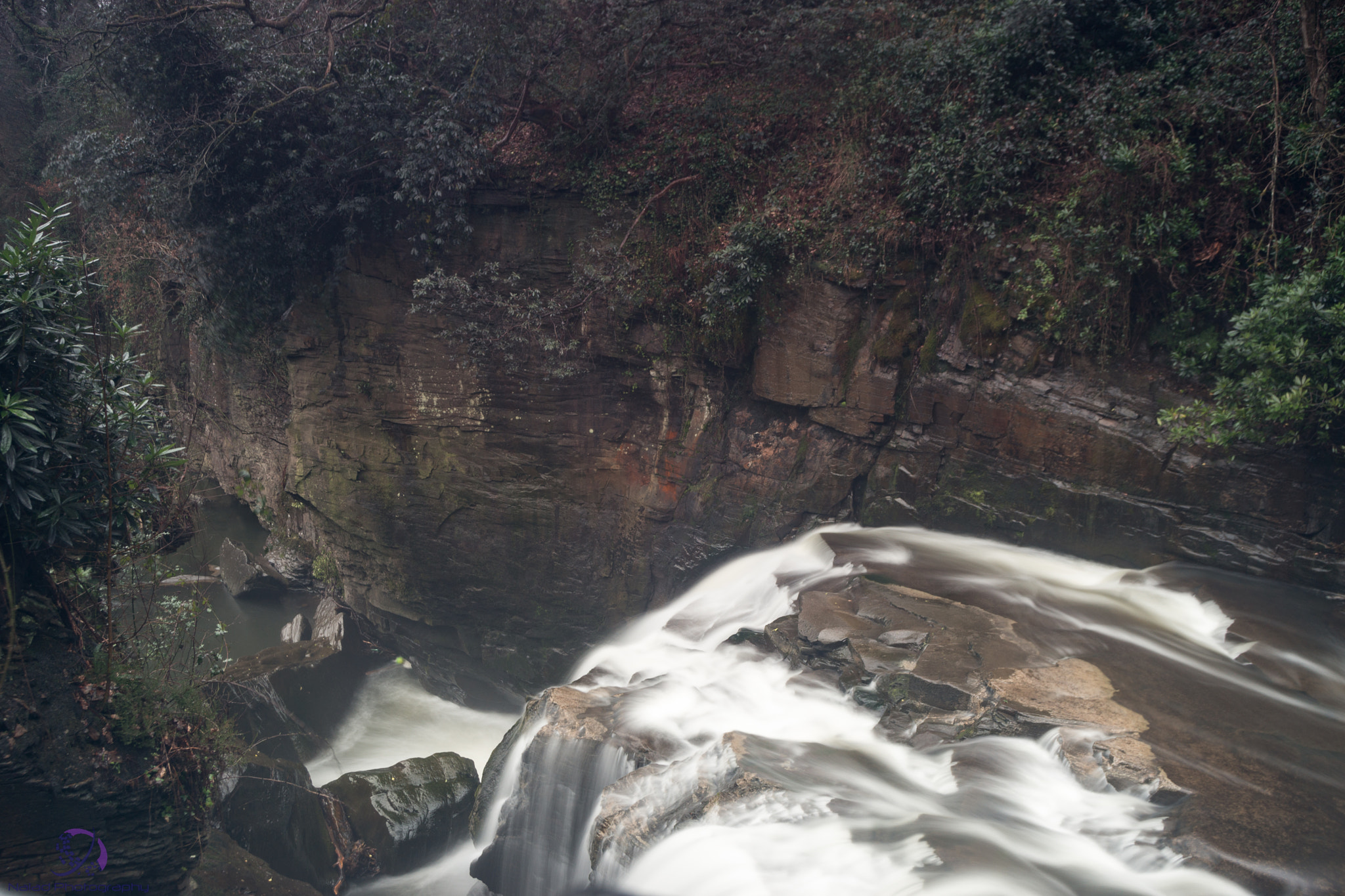 Soligor 19-35mm F3.5-4.5 sample photo. National trust- waterfalls at the tin works. photography