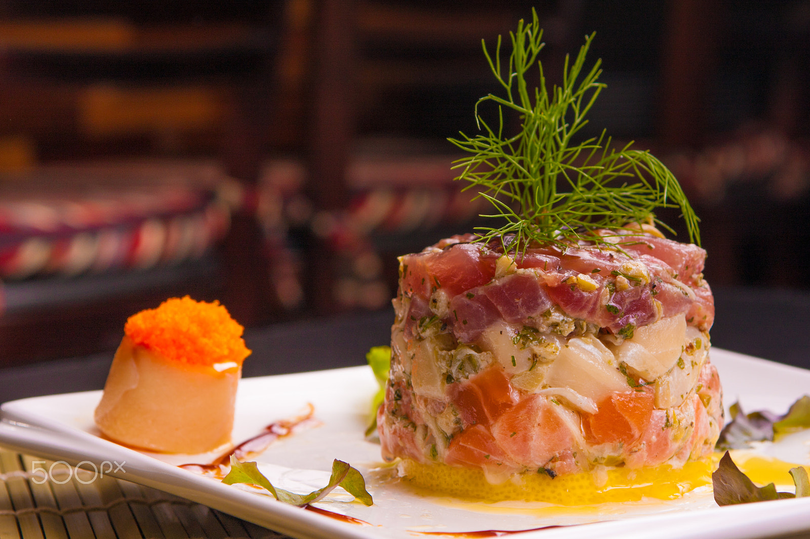 Canon EOS 40D + Sigma 24-70mm F2.8 EX DG Macro sample photo. Traditional peruvian ceviche photography