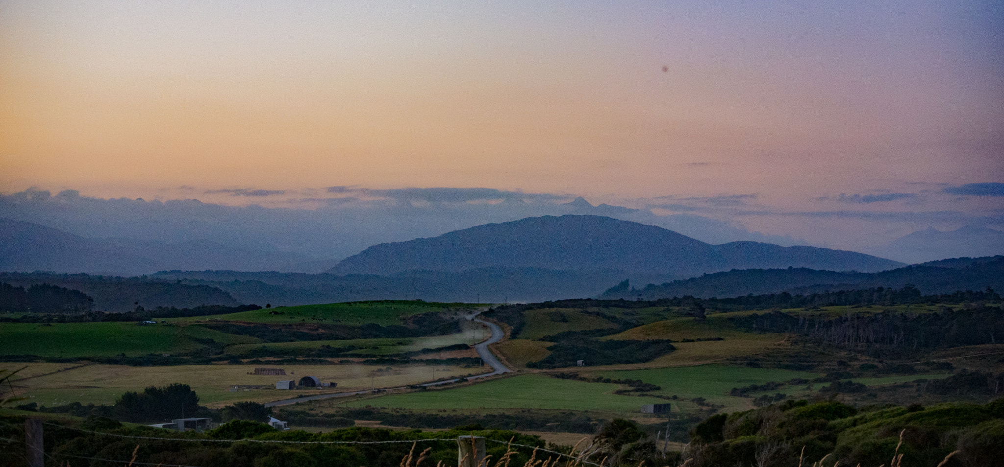 Nikon 1 Nikkor VR 30-110mm F3.8-5.6 sample photo. Papatotara sunset photography