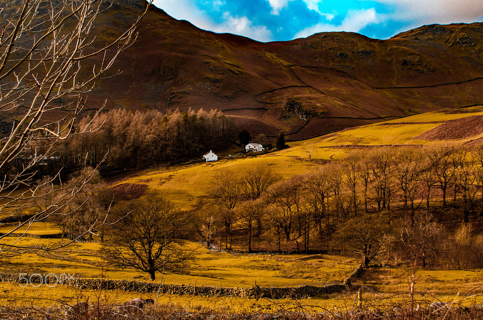 AF Zoom-Nikkor 28-85mm f/3.5-4.5 sample photo. Lakes in colour photography