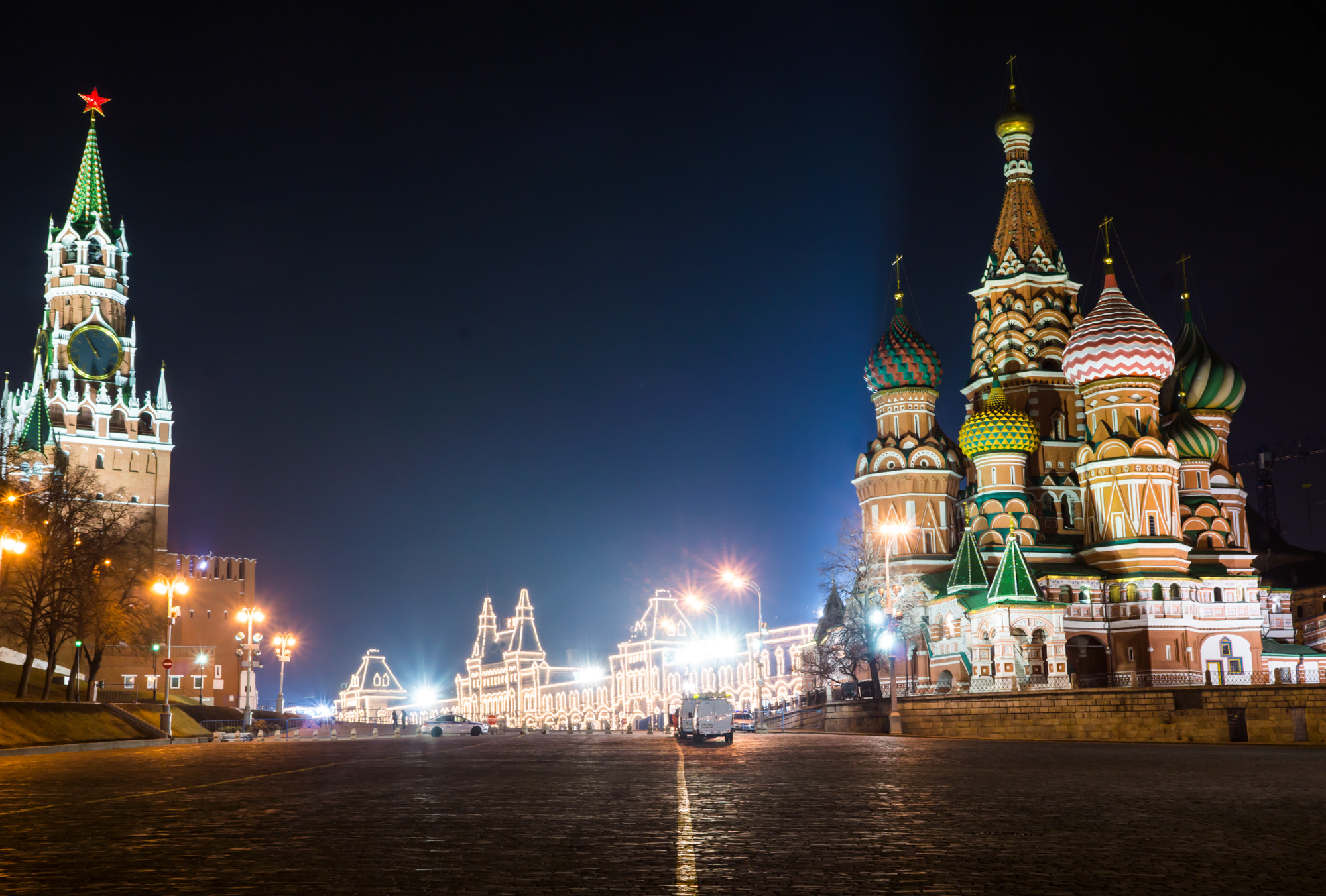 Sony SLT-A77 sample photo. Moscow at night photography