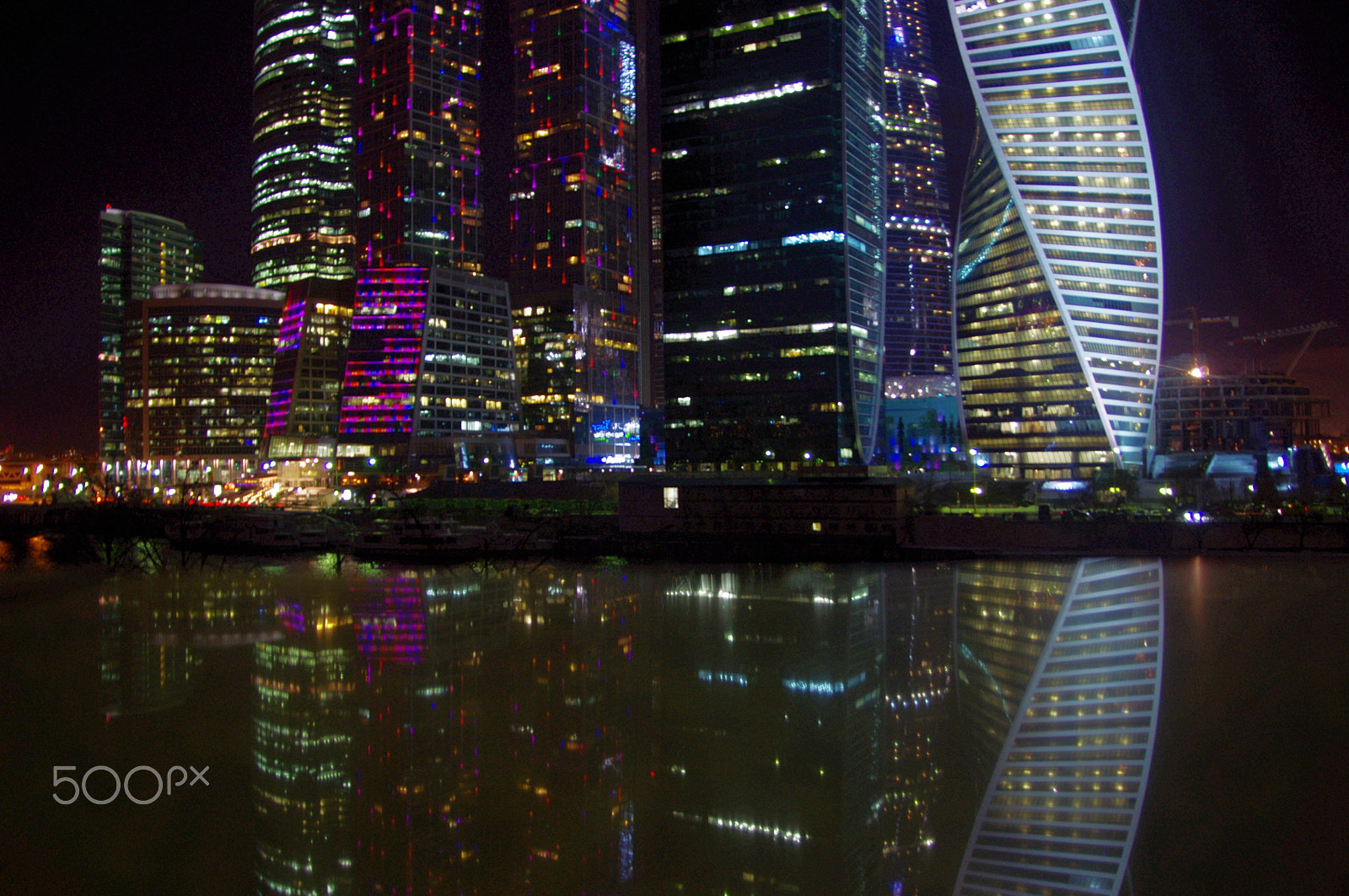 Pentax K-x sample photo. Moscow-city 2 photography