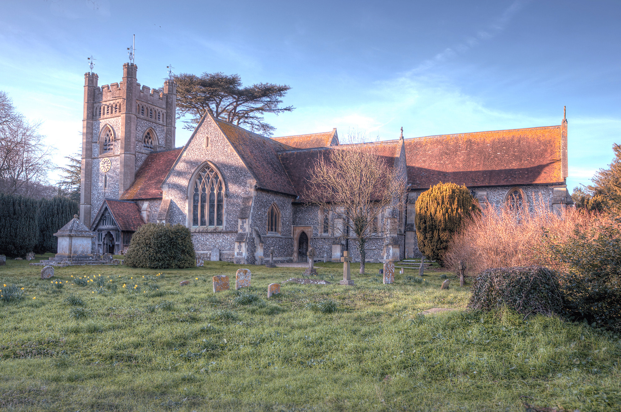 Canon EOS 30D + Canon EF 17-40mm F4L USM sample photo. St mary the virgin - hambleden, buckinghamshire photography