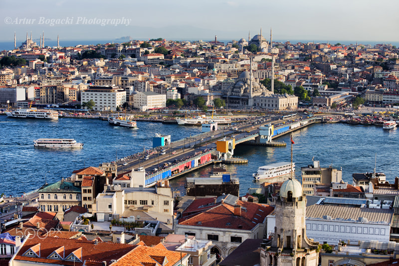 City of Istanbul Cityscape in Turkey