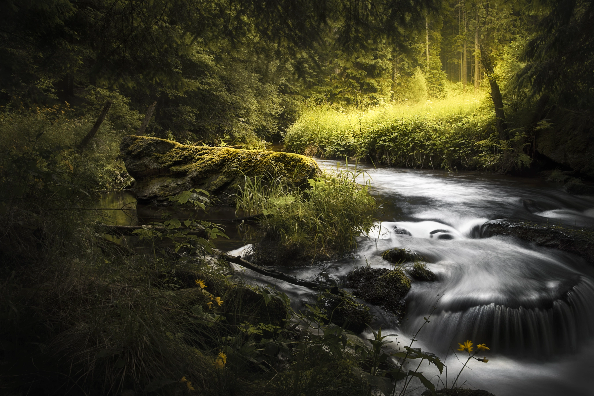 Nikon D7100 + Sigma 18-50mm F2.8 EX DC sample photo. The light flows photography