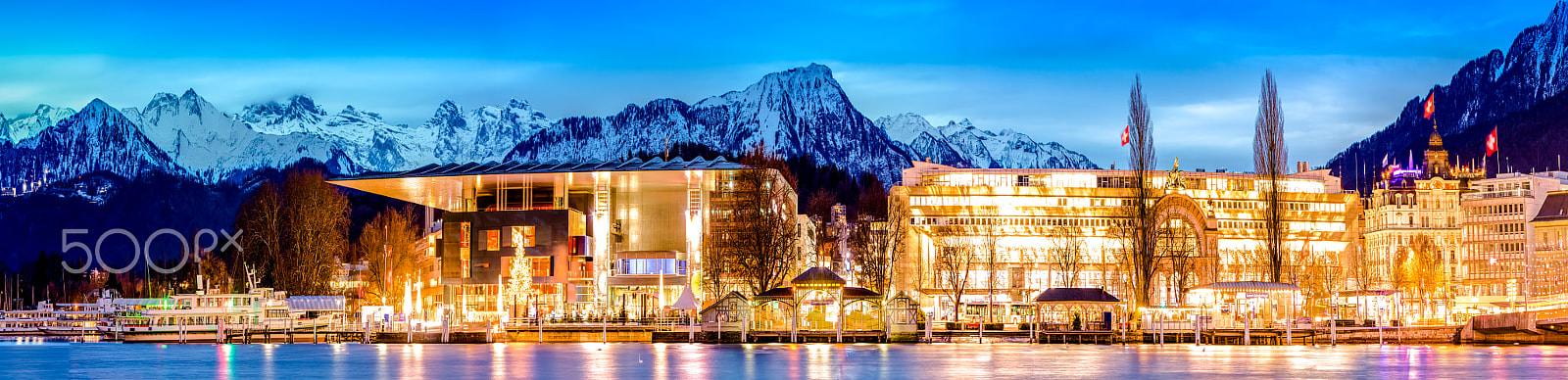 Canon EF 70-200mm F2.8L IS USM sample photo. Luzern lake photography
