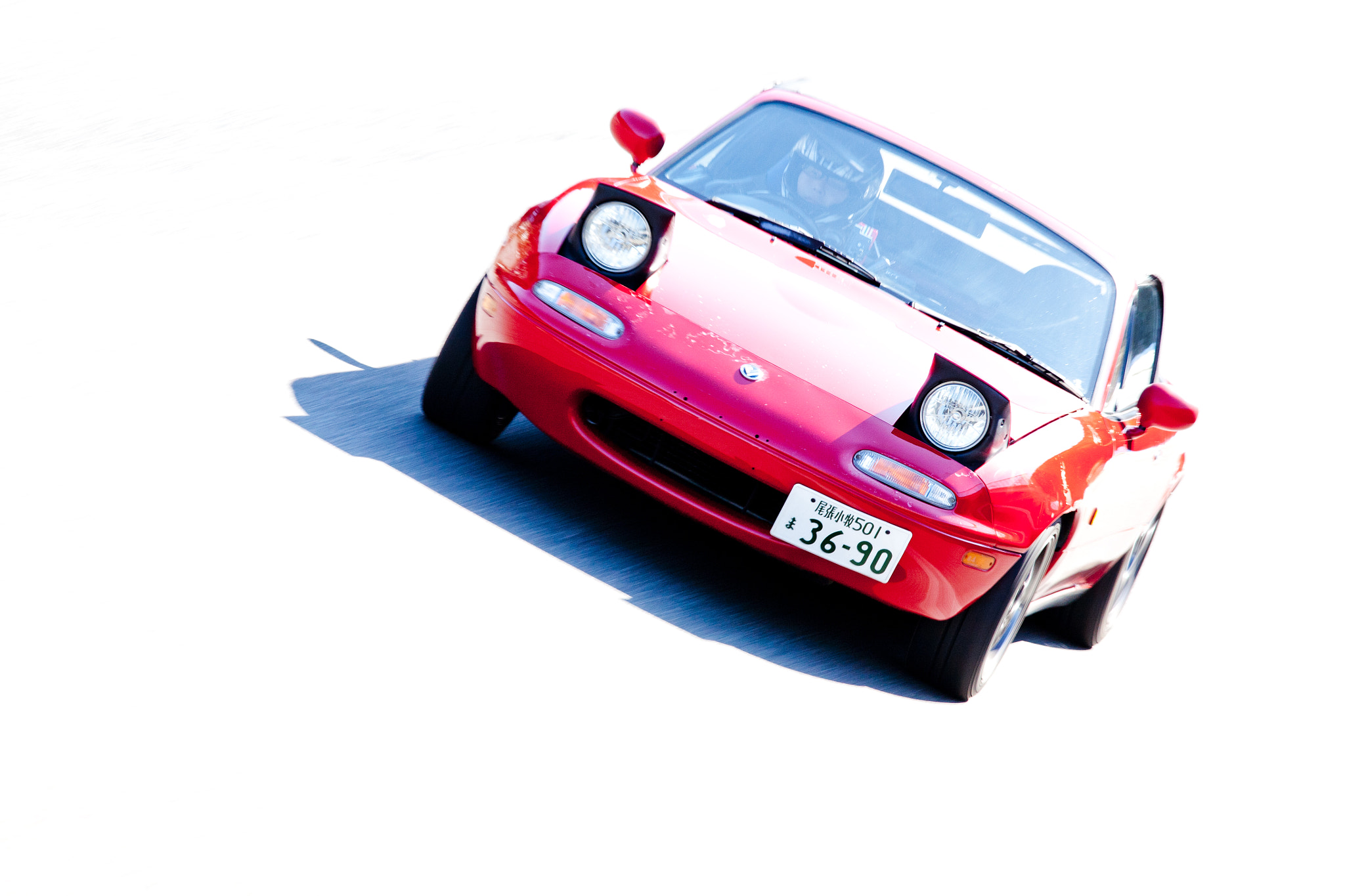 Canon EOS 5D + Canon EF 300mm F4L IS USM sample photo. Mazda roadster photography