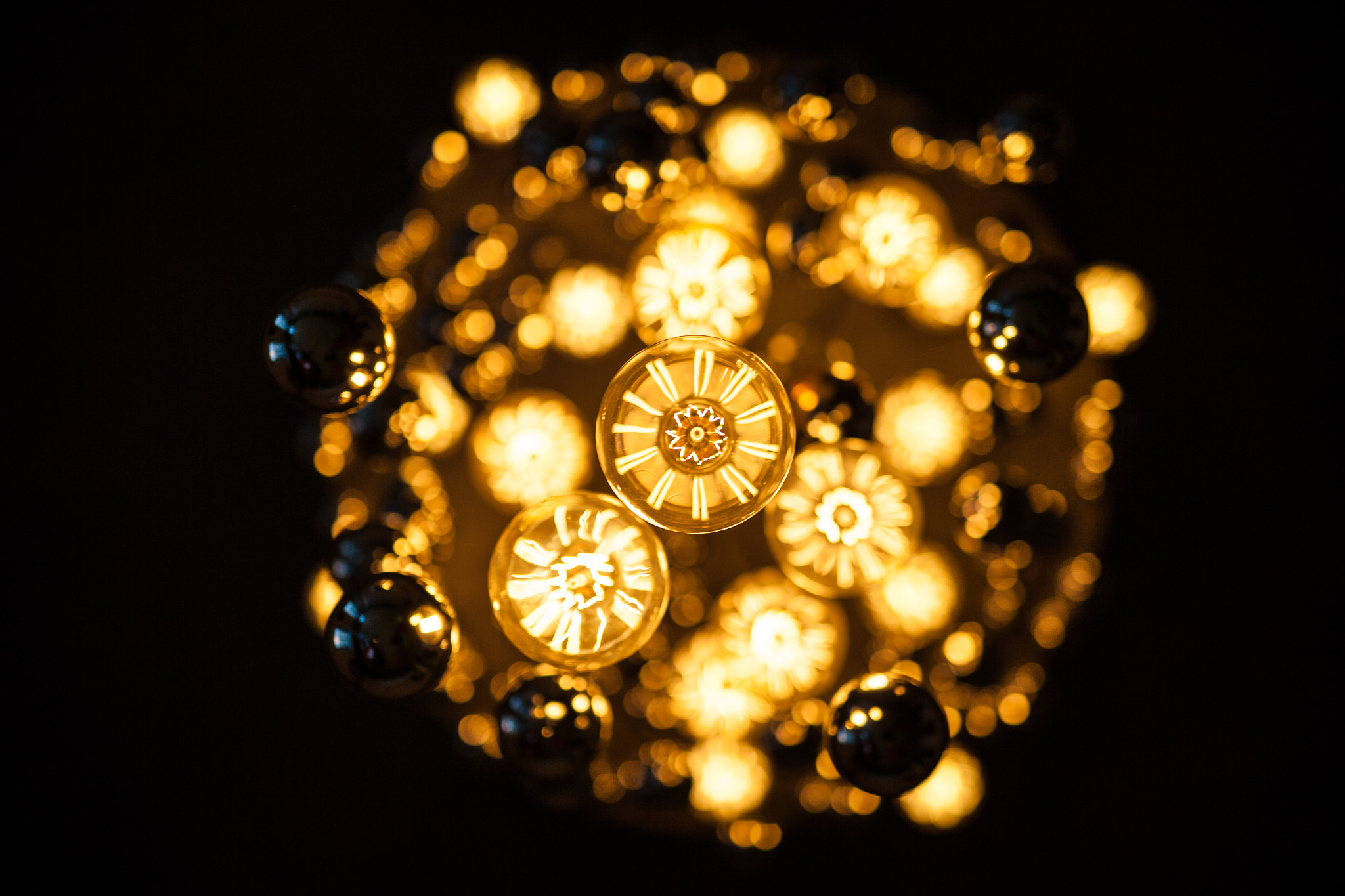 Canon EF 35-80mm f/4-5.6 sample photo. Chandelier photography