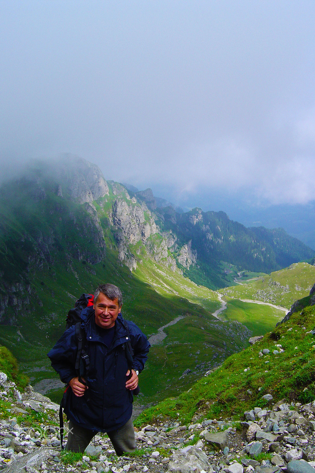 Sony DSC-P92 sample photo. Peak omu 2505m, mt bucegi carpathians photography