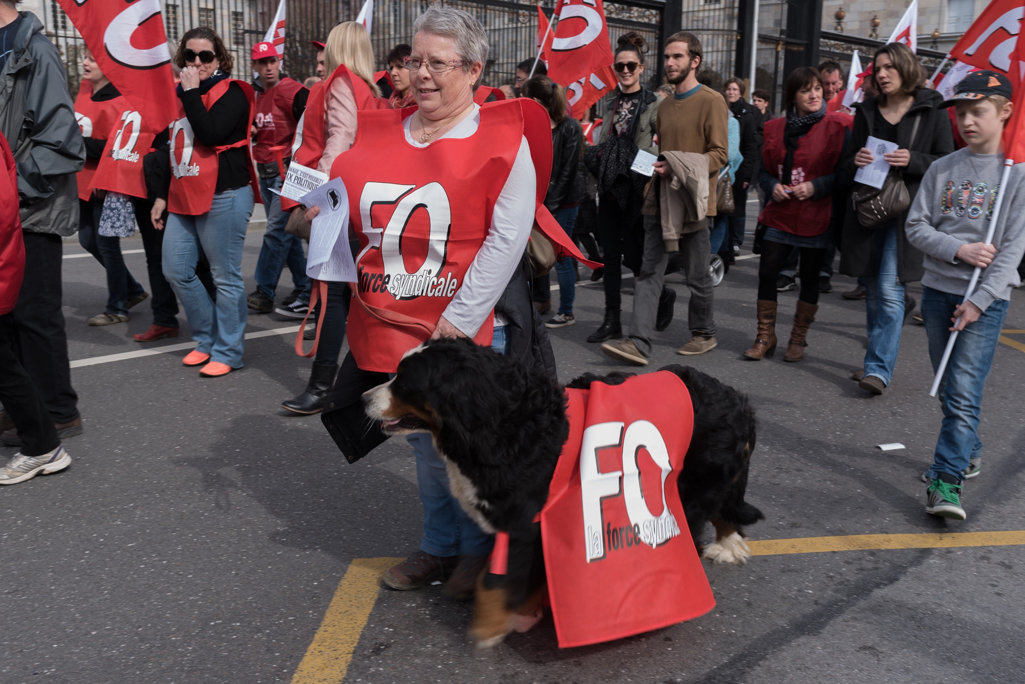 Nikon D750 + AF-S Nikkor 35mm f/1.8G sample photo. Manifestation contre la loi el khomri photography