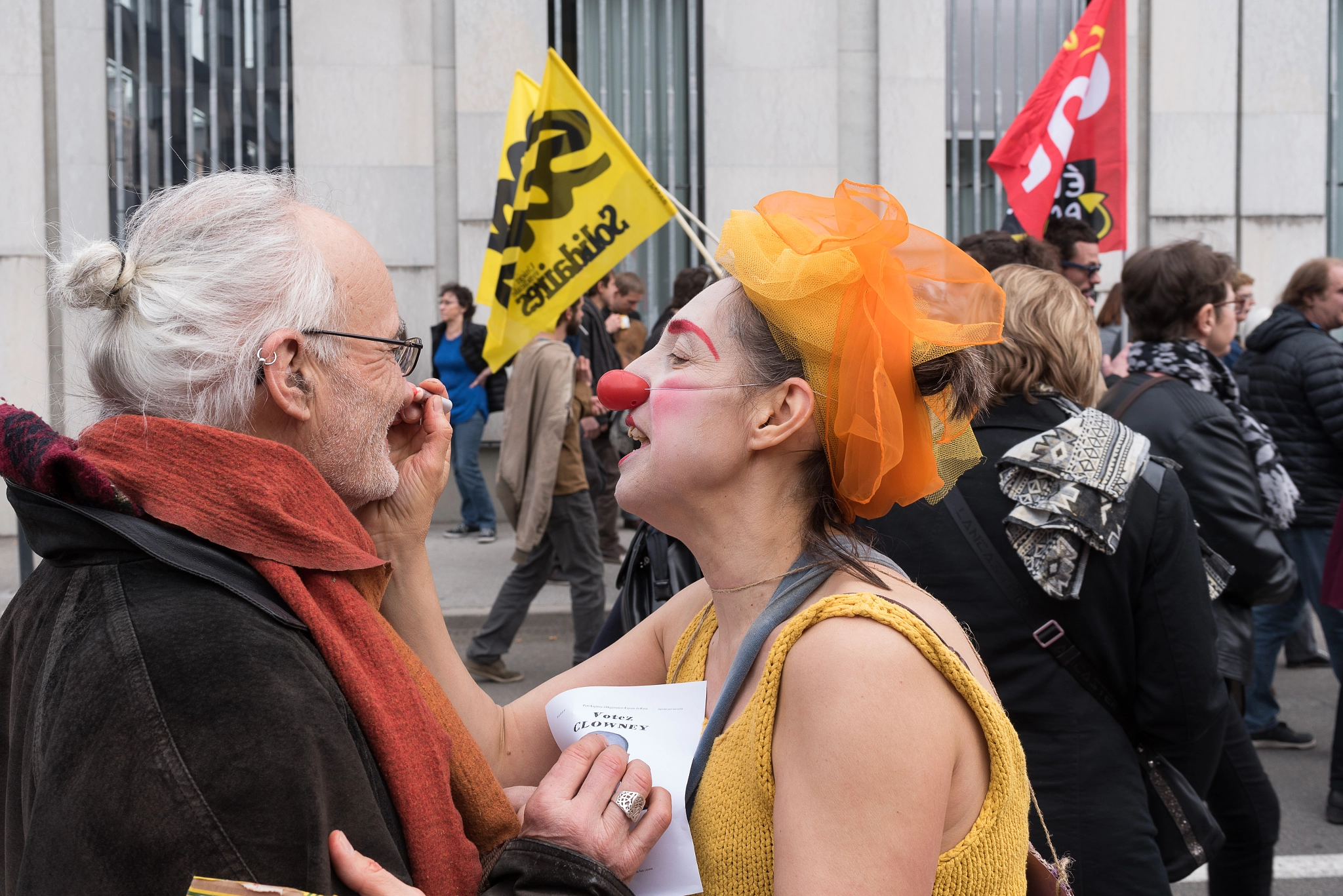 Nikon D750 + AF-S Nikkor 35mm f/1.8G sample photo. Manifestation contre la loi el khomri photography