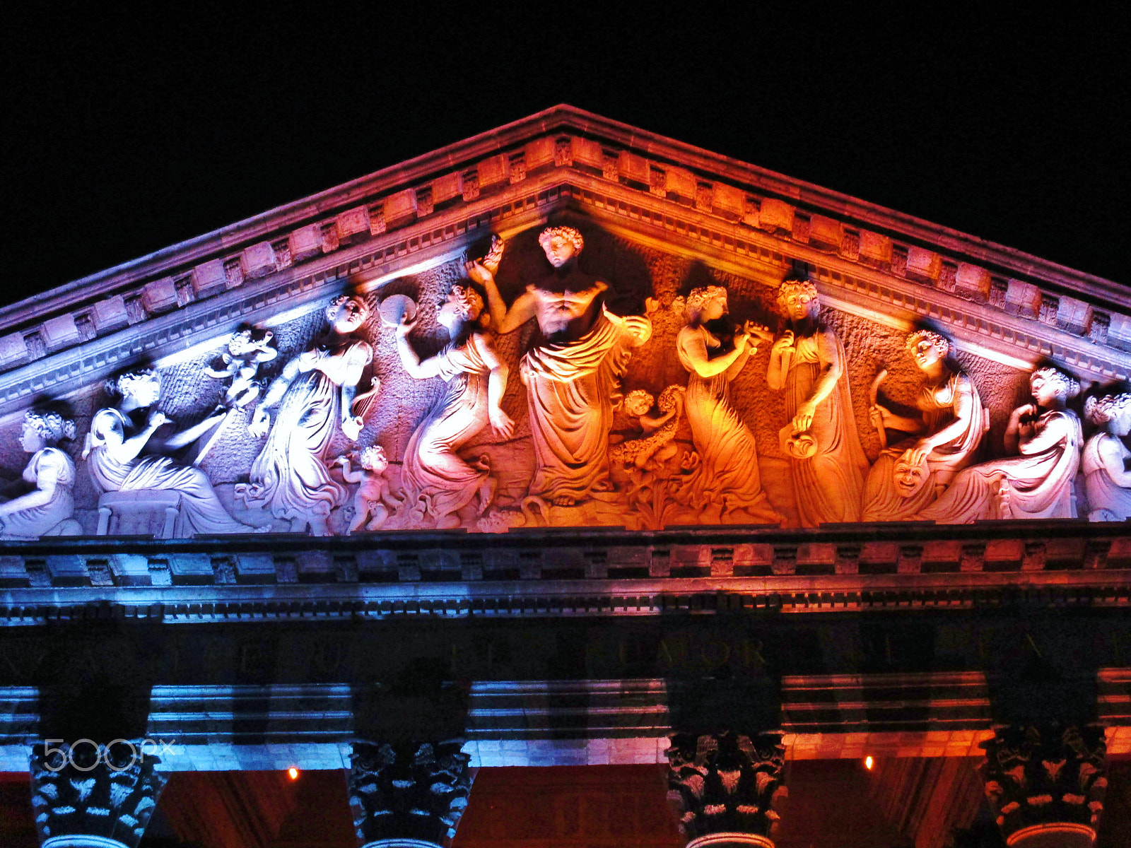 Canon PowerShot ELPH 160 (IXUS 160 / IXY 150) sample photo. Teatro degollado photography